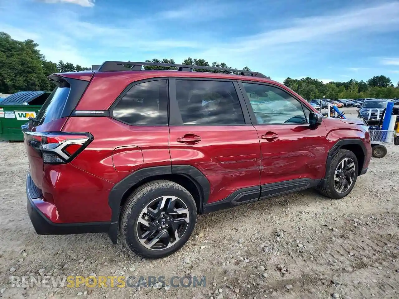 3 Photograph of a damaged car JF2SLDRC8SH523597 SUBARU FORESTER 2025