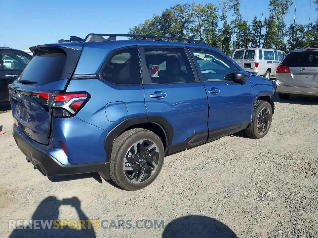 3 Photograph of a damaged car JF2SLDRC9SH541719 SUBARU FORESTER 2025