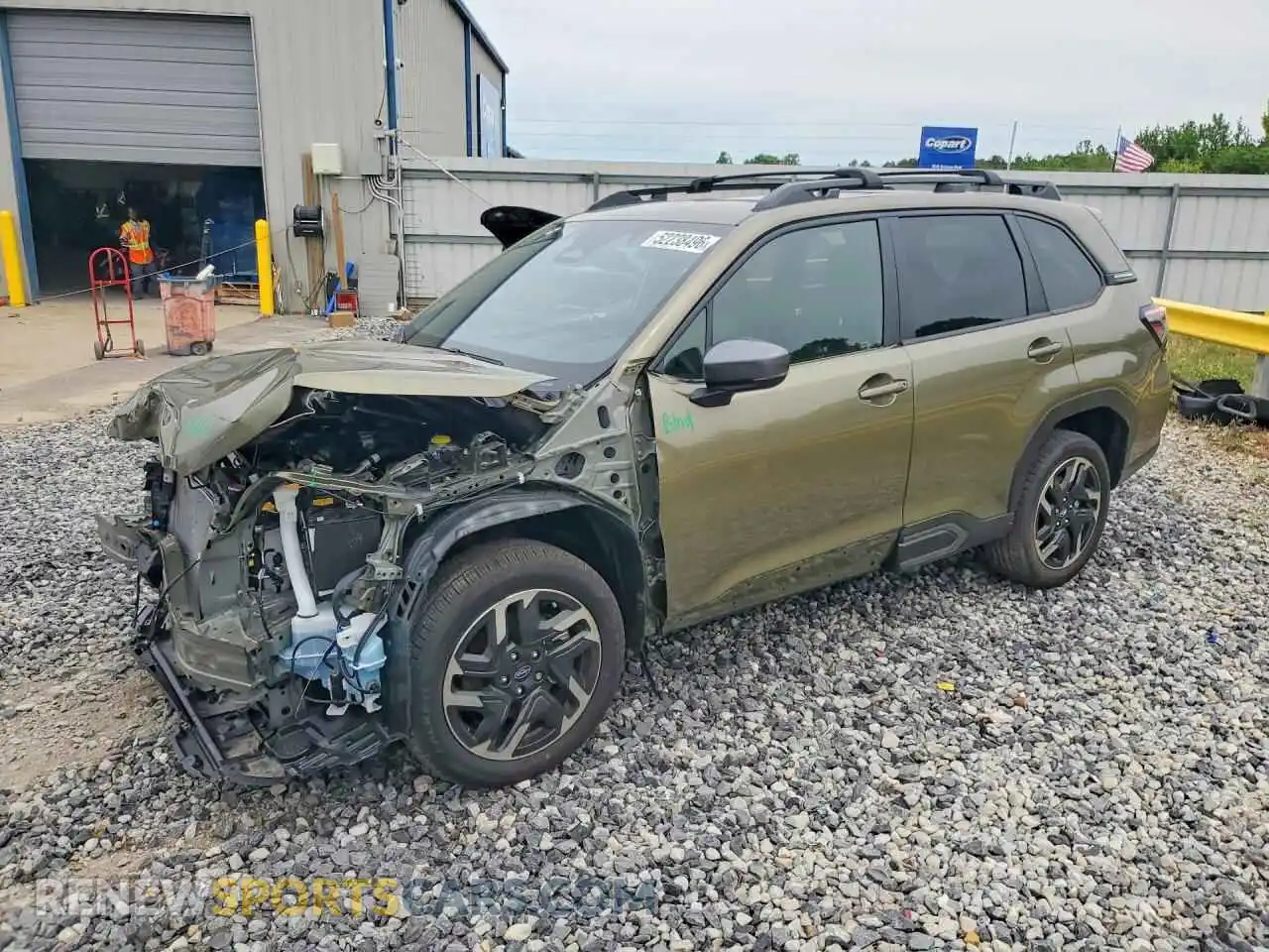 1 Photograph of a damaged car JF2SLDRCXSH483443 SUBARU FORESTER 2025