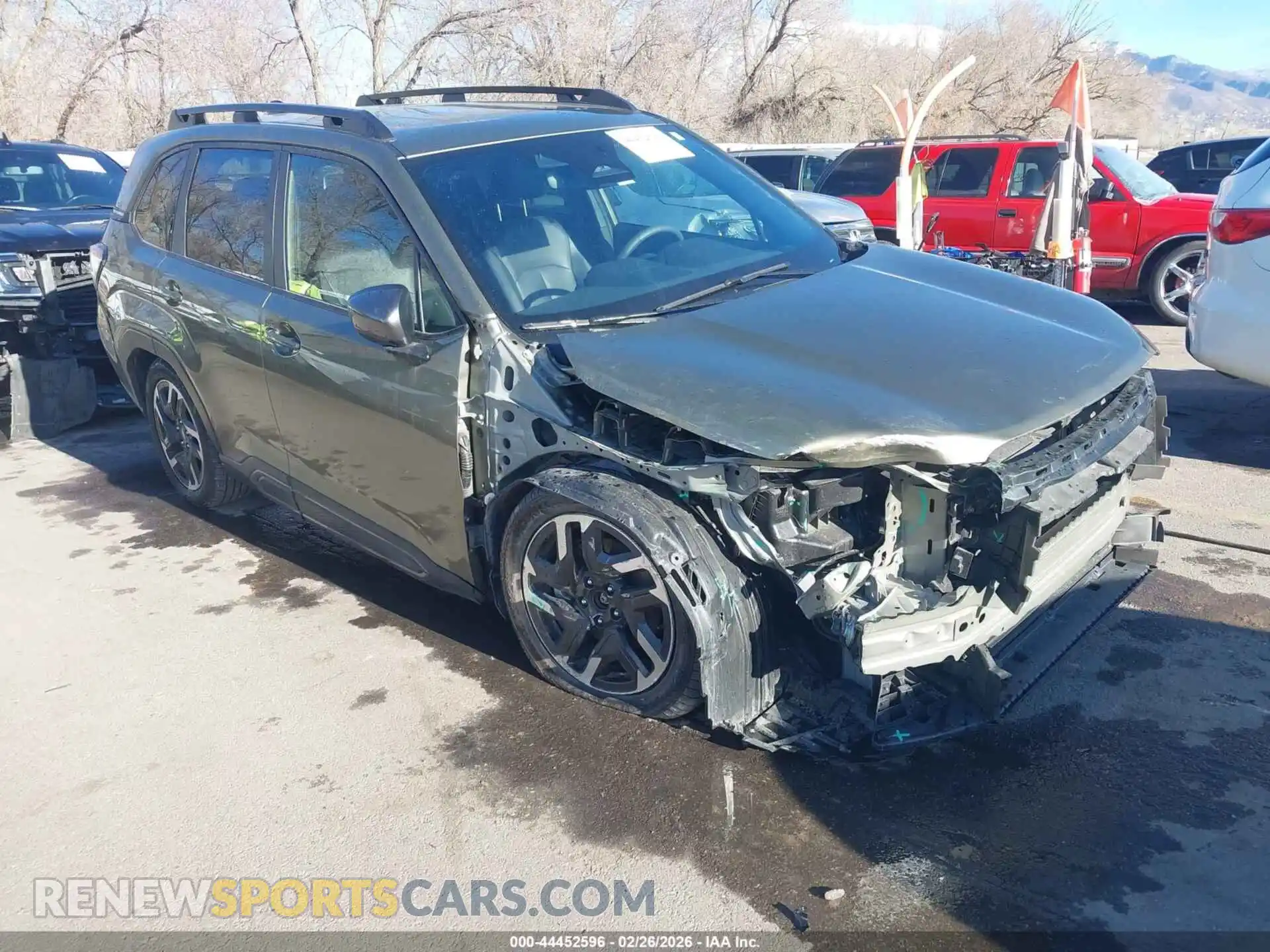 1 Photograph of a damaged car JF2SLDRCXSH493910 SUBARU FORESTER 2025