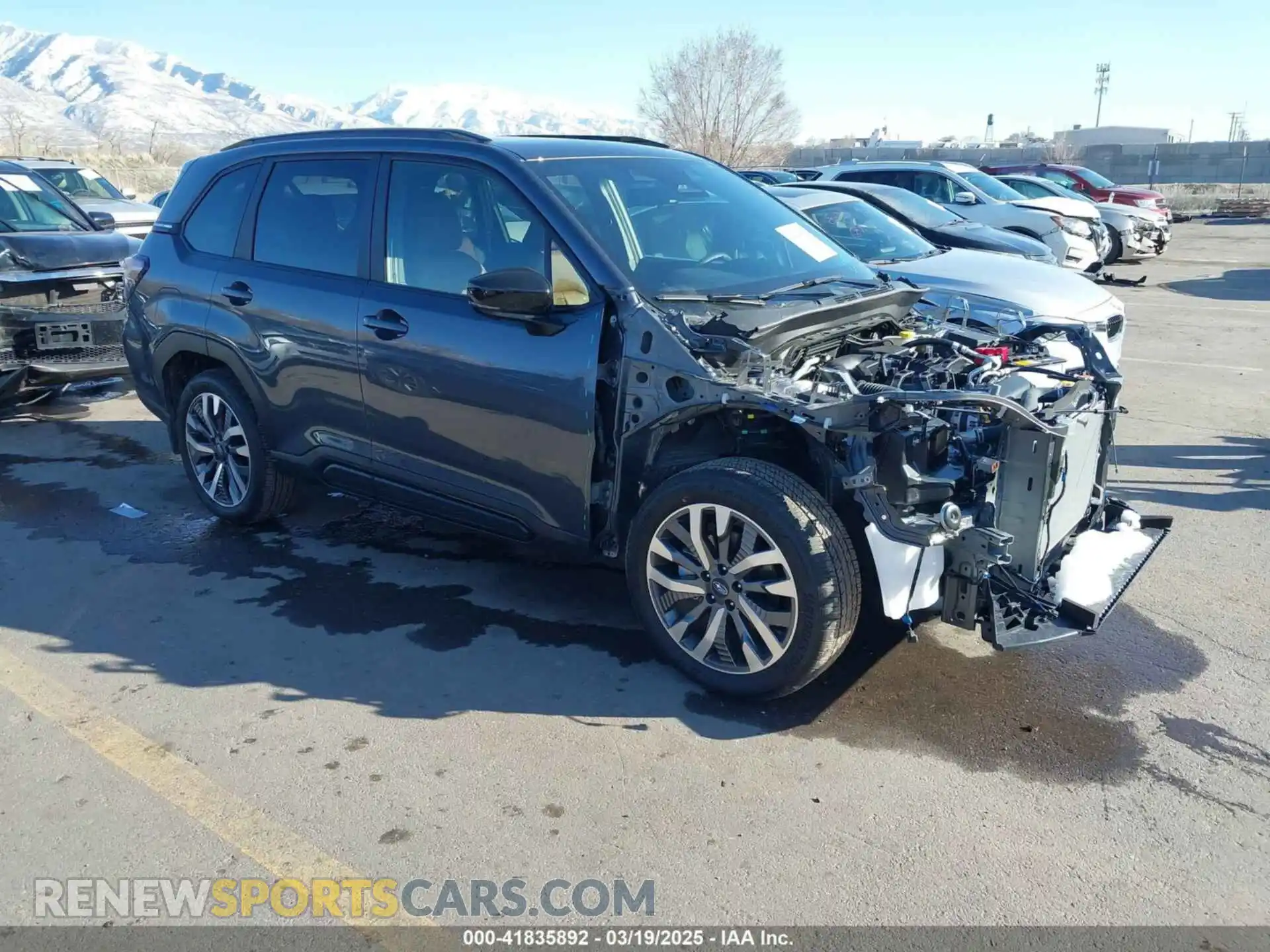 1 Photograph of a damaged car JF2SLDTC0SH423244 SUBARU FORESTER 2025