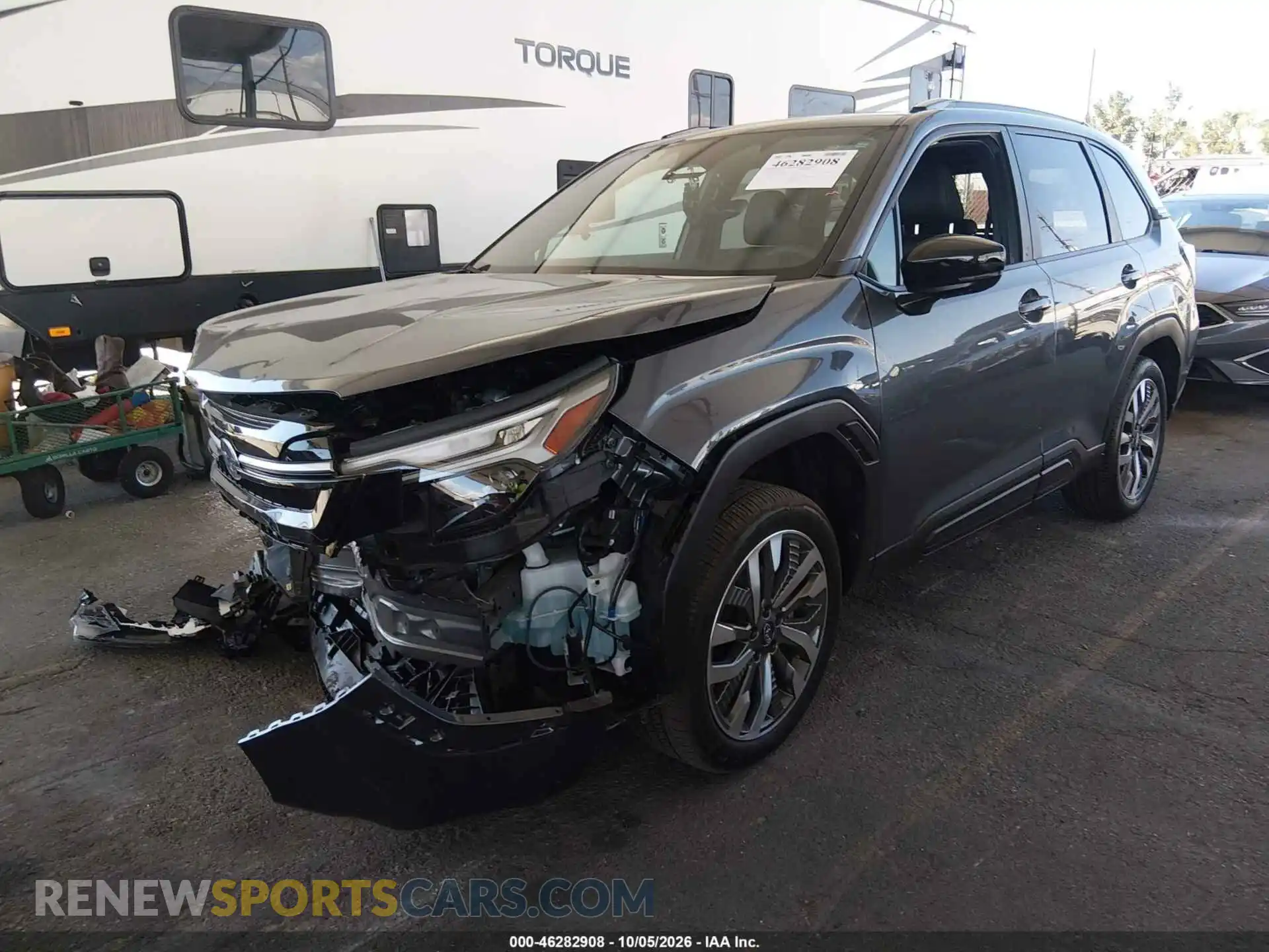 2 fotografías del automóvil dañado JF2SLDTC5SH610995 SUBARU FORESTER 2025
