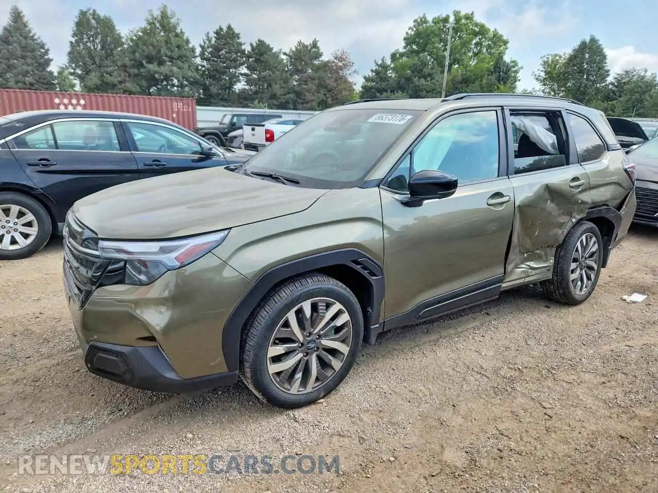 1 Фотография поврежденного автомобиля JF2SLDTC6SH577957 SUBARU FORESTER 2025