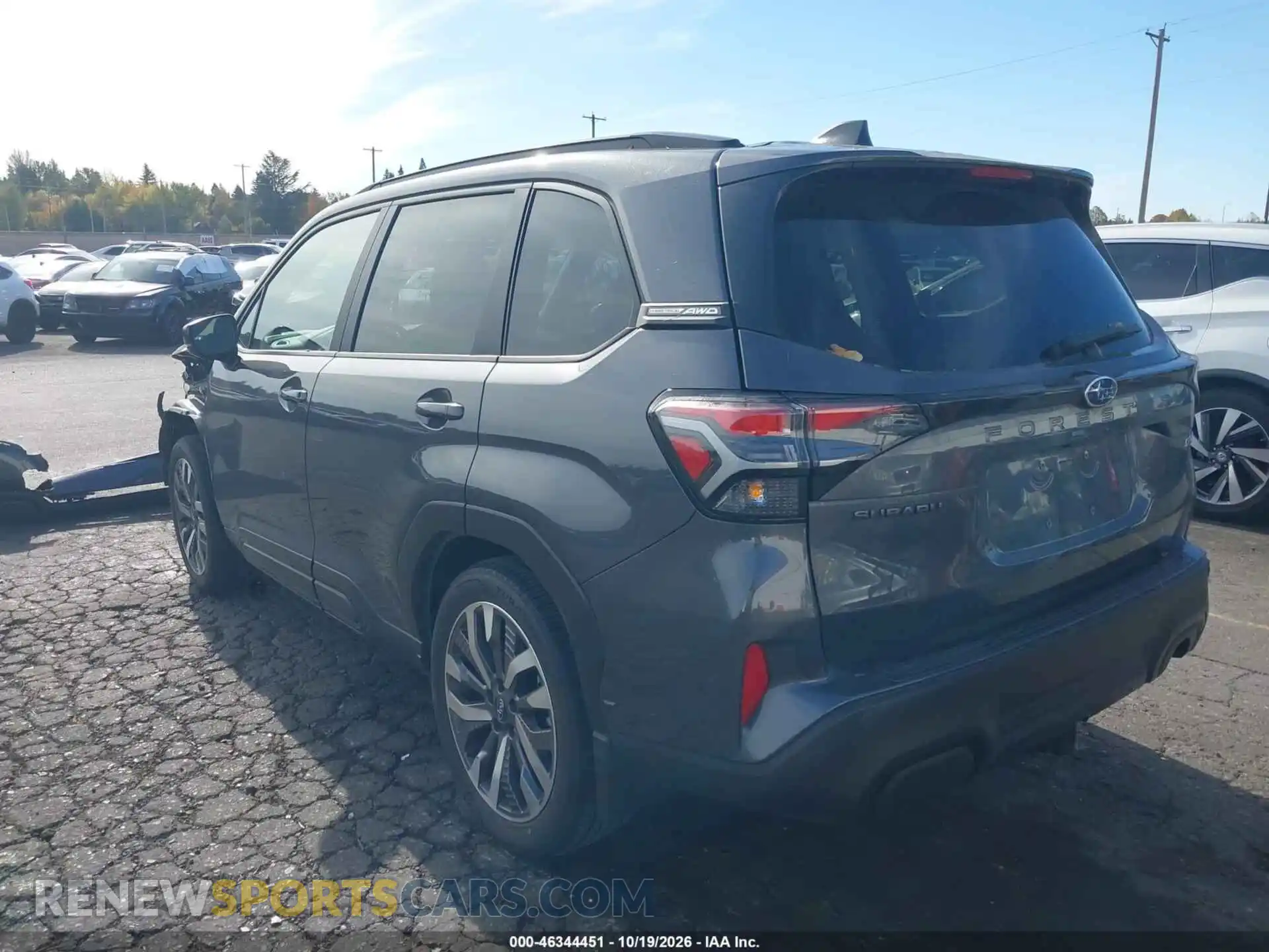 3 Photograph of a damaged car JF2SLDTC7SH497924 SUBARU FORESTER 2025