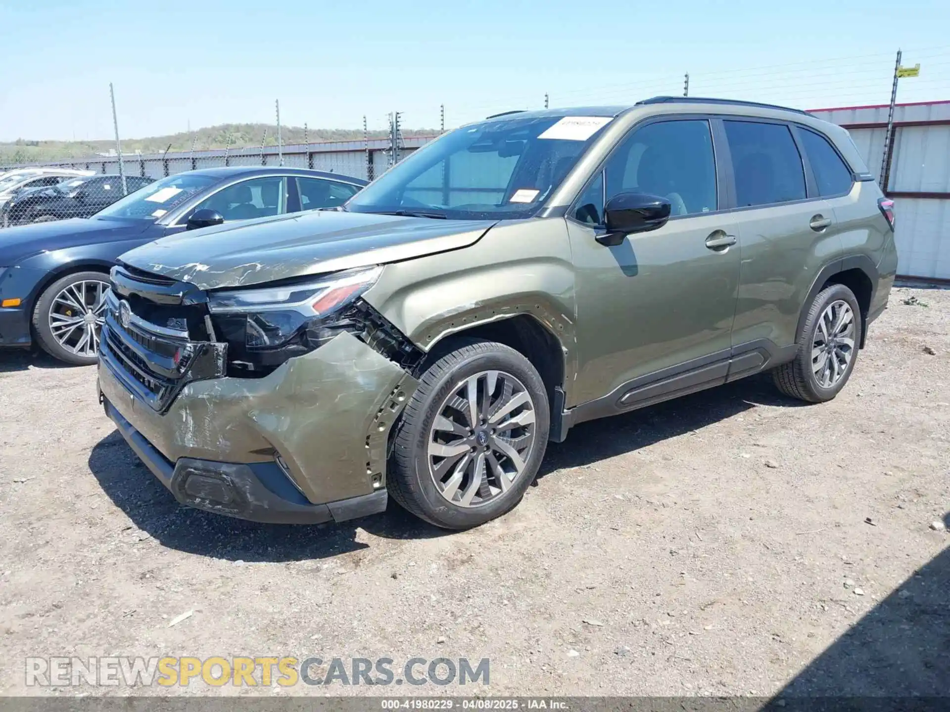 2 Photograph of a damaged car JF2SLDTC8SH495227 SUBARU FORESTER 2025
