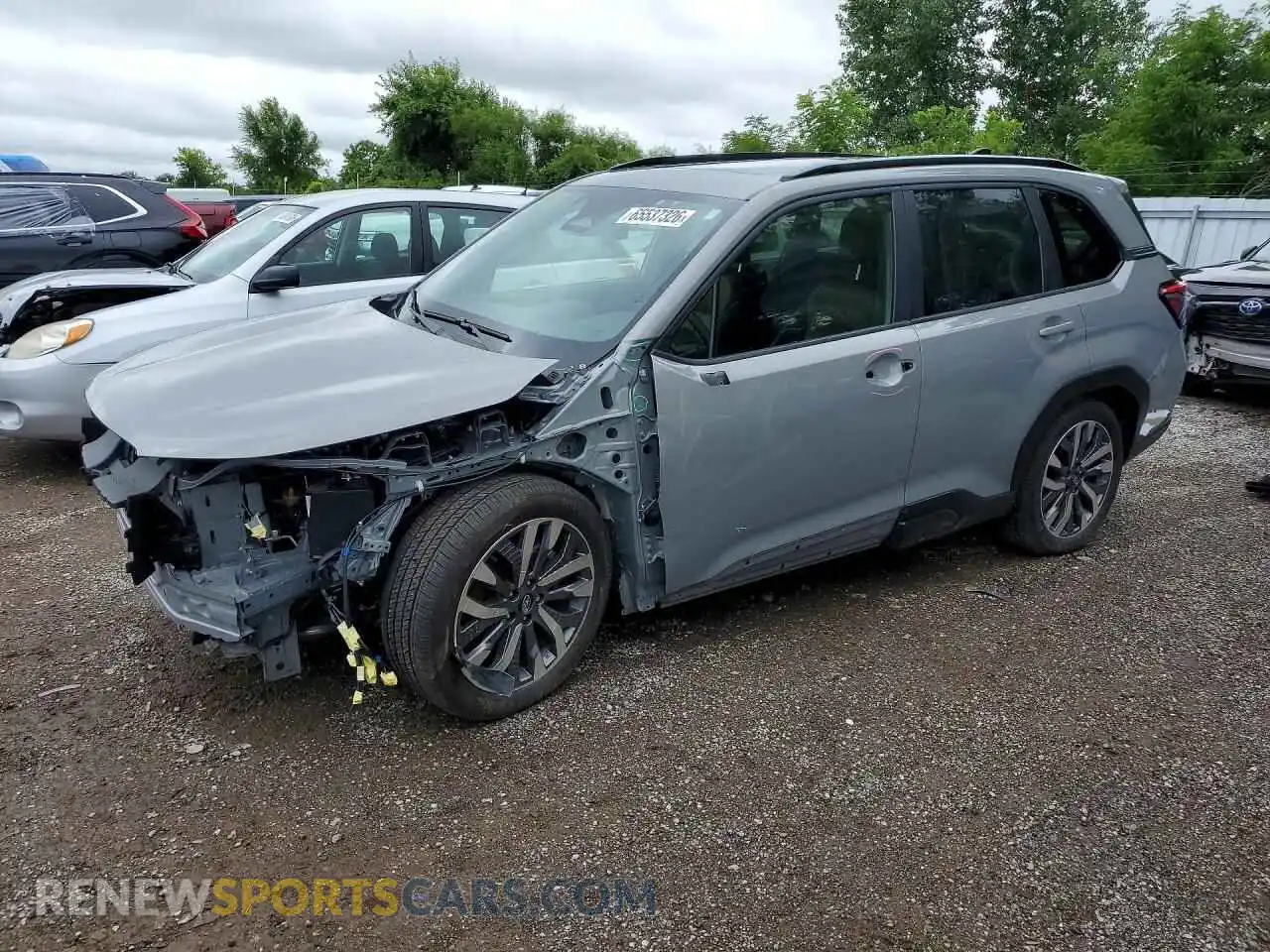 1 Photograph of a damaged car JF2SLDTC9SH431486 SUBARU FORESTER 2025