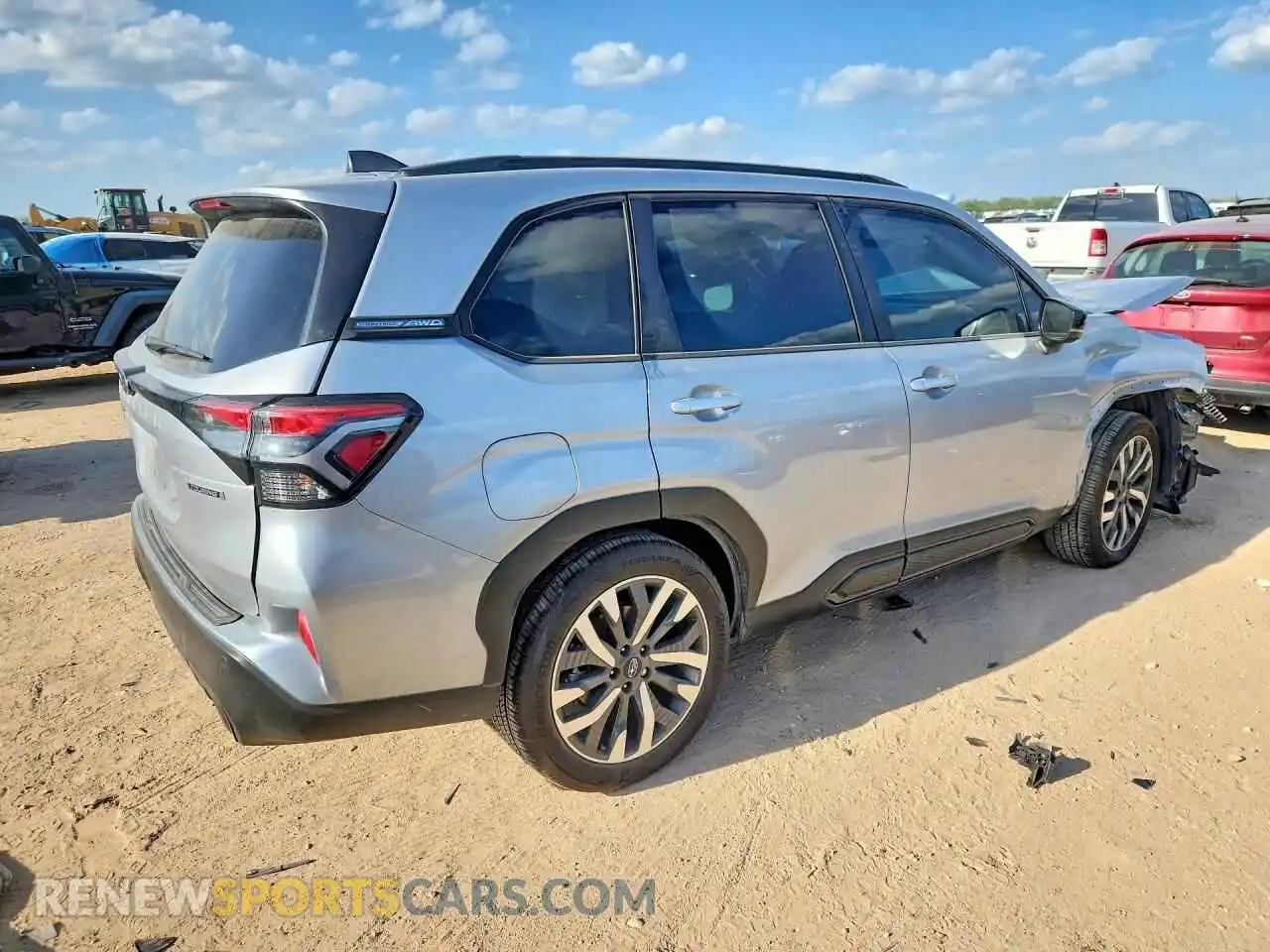 3 Photograph of a damaged car JF2SLDTCXSH462858 SUBARU FORESTER 2025