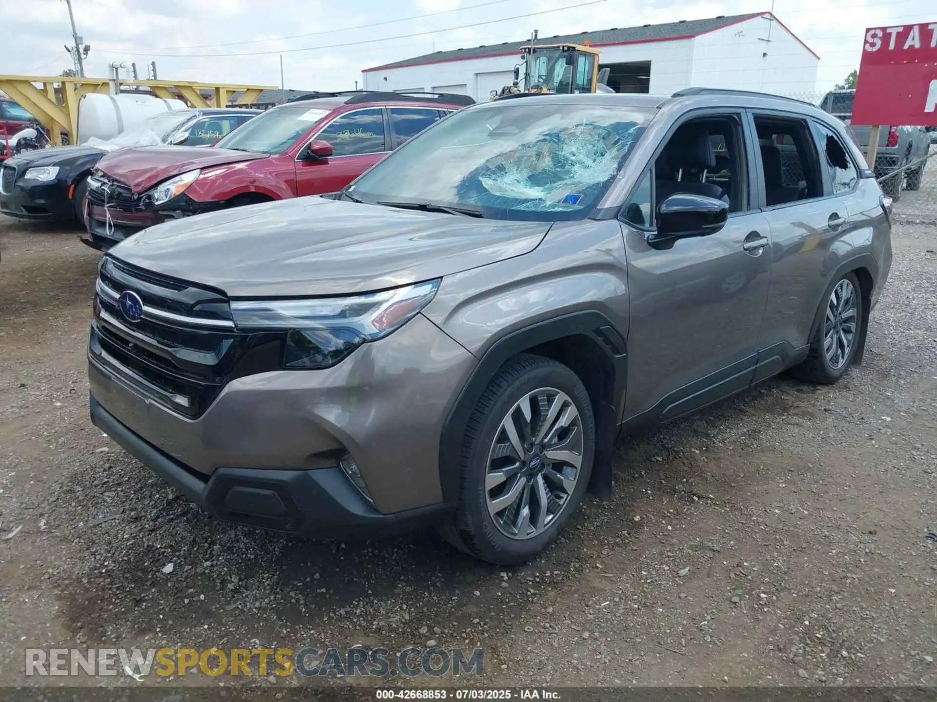 2 Photograph of a damaged car JF2SLDTCXSH562619 SUBARU FORESTER 2025