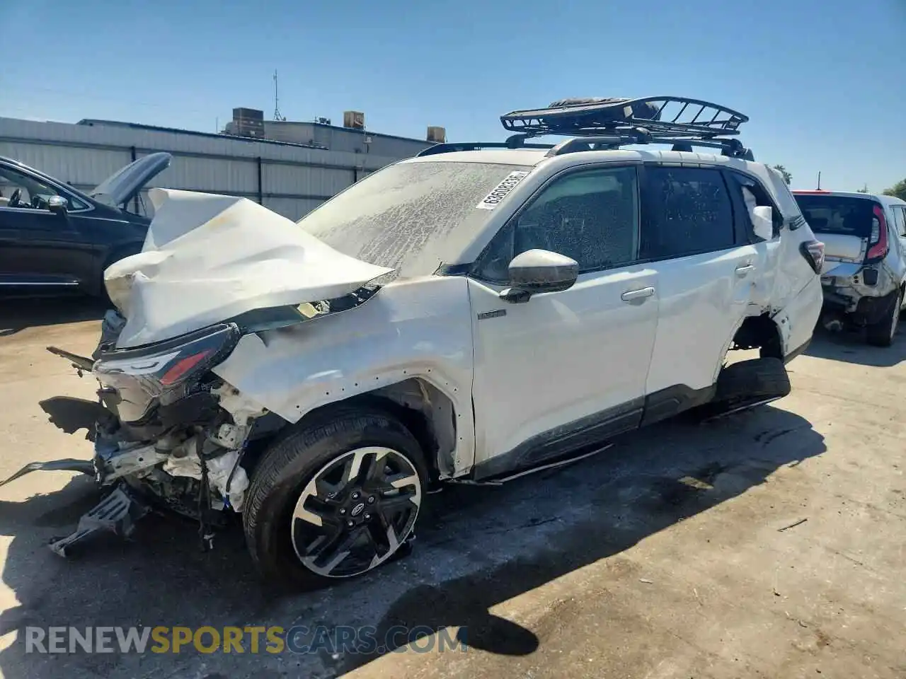 1 Photograph of a damaged car JF2SLSED3SH424916 SUBARU FORESTER 2025