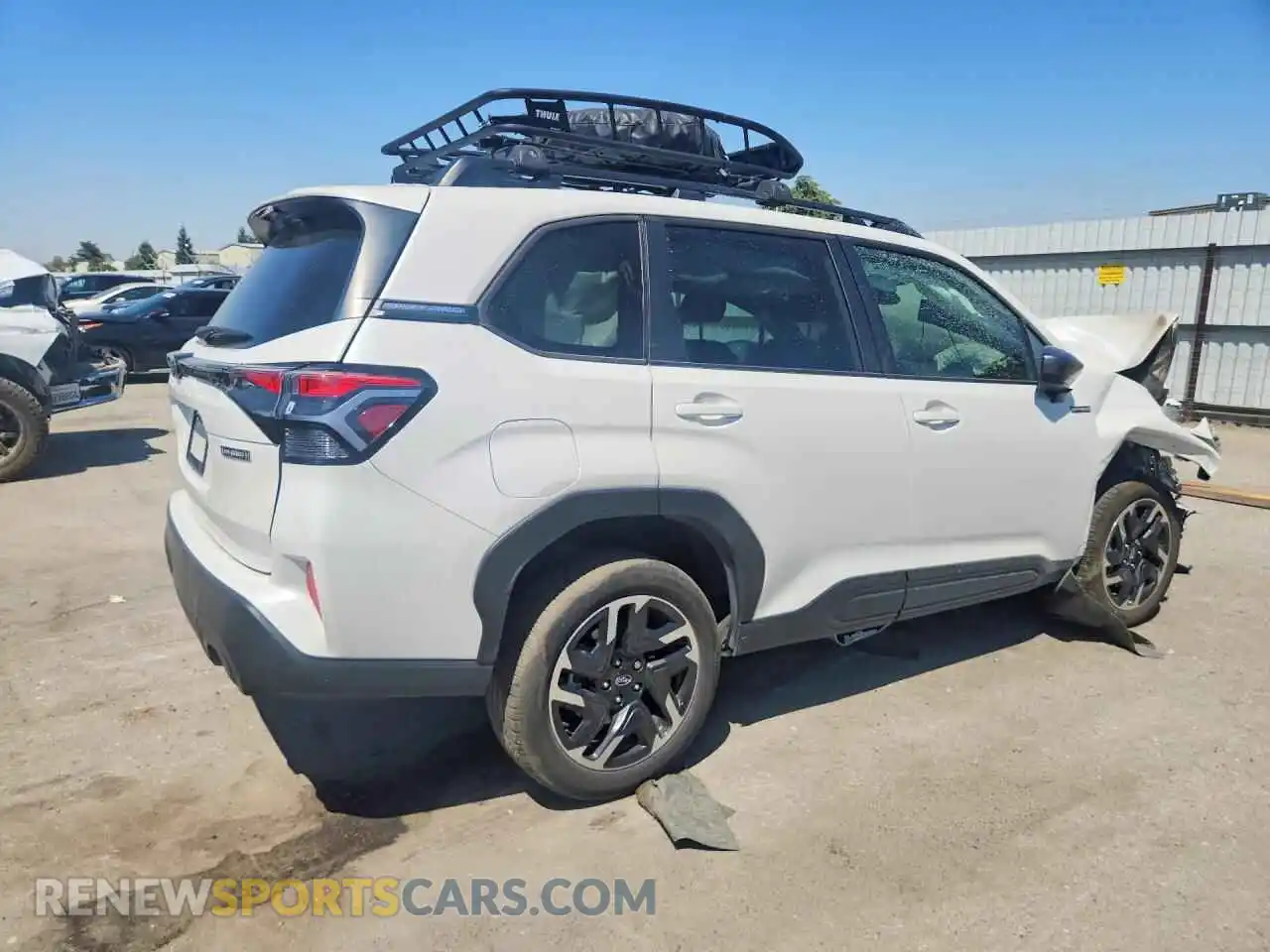 3 Photograph of a damaged car JF2SLSED3SH424916 SUBARU FORESTER 2025