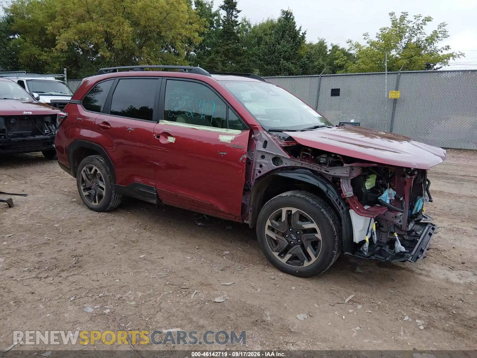 1 Photograph of a damaged car JF2SLSED4SH431034 SUBARU FORESTER 2025