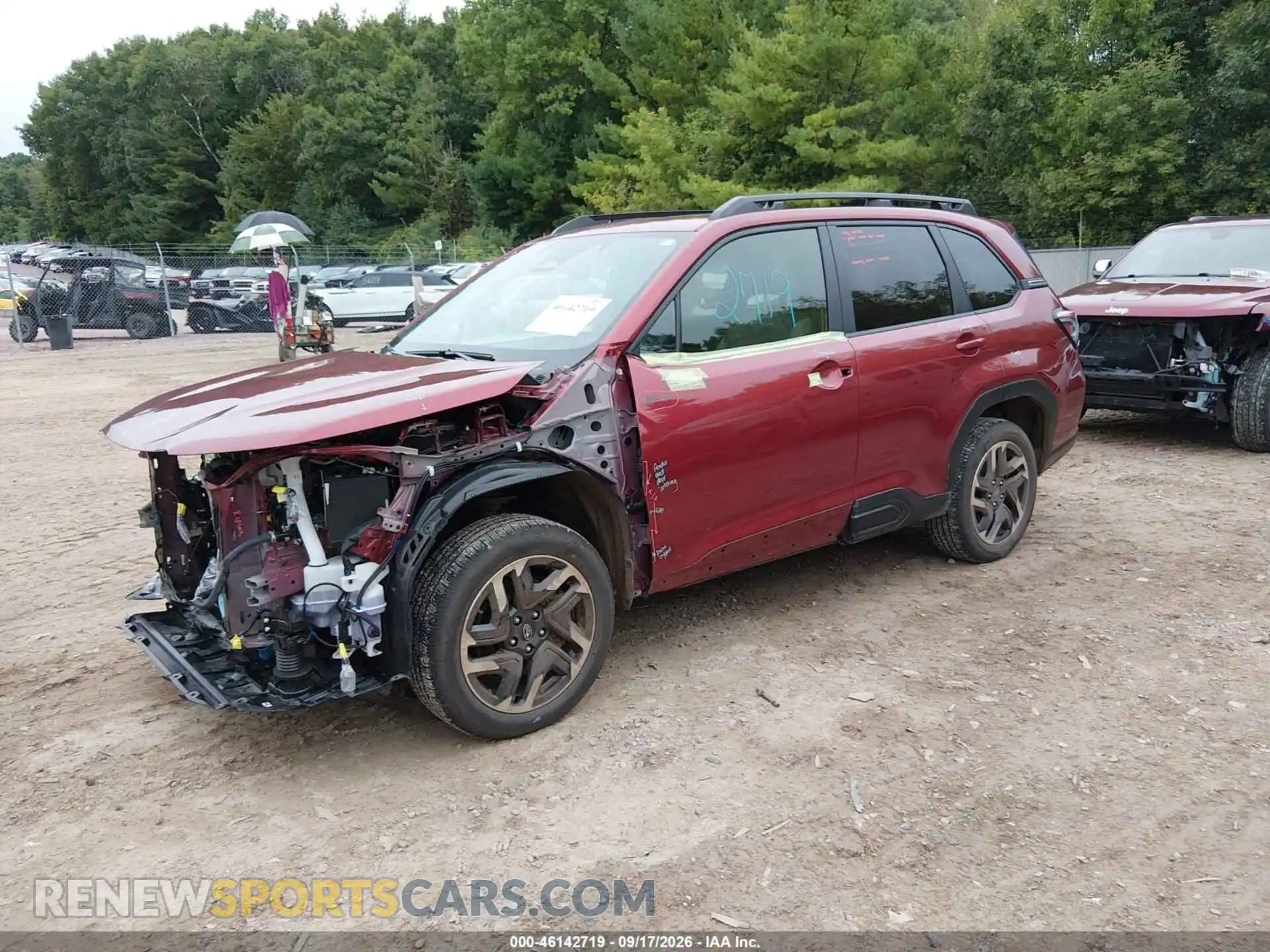2 Photograph of a damaged car JF2SLSED4SH431034 SUBARU FORESTER 2025