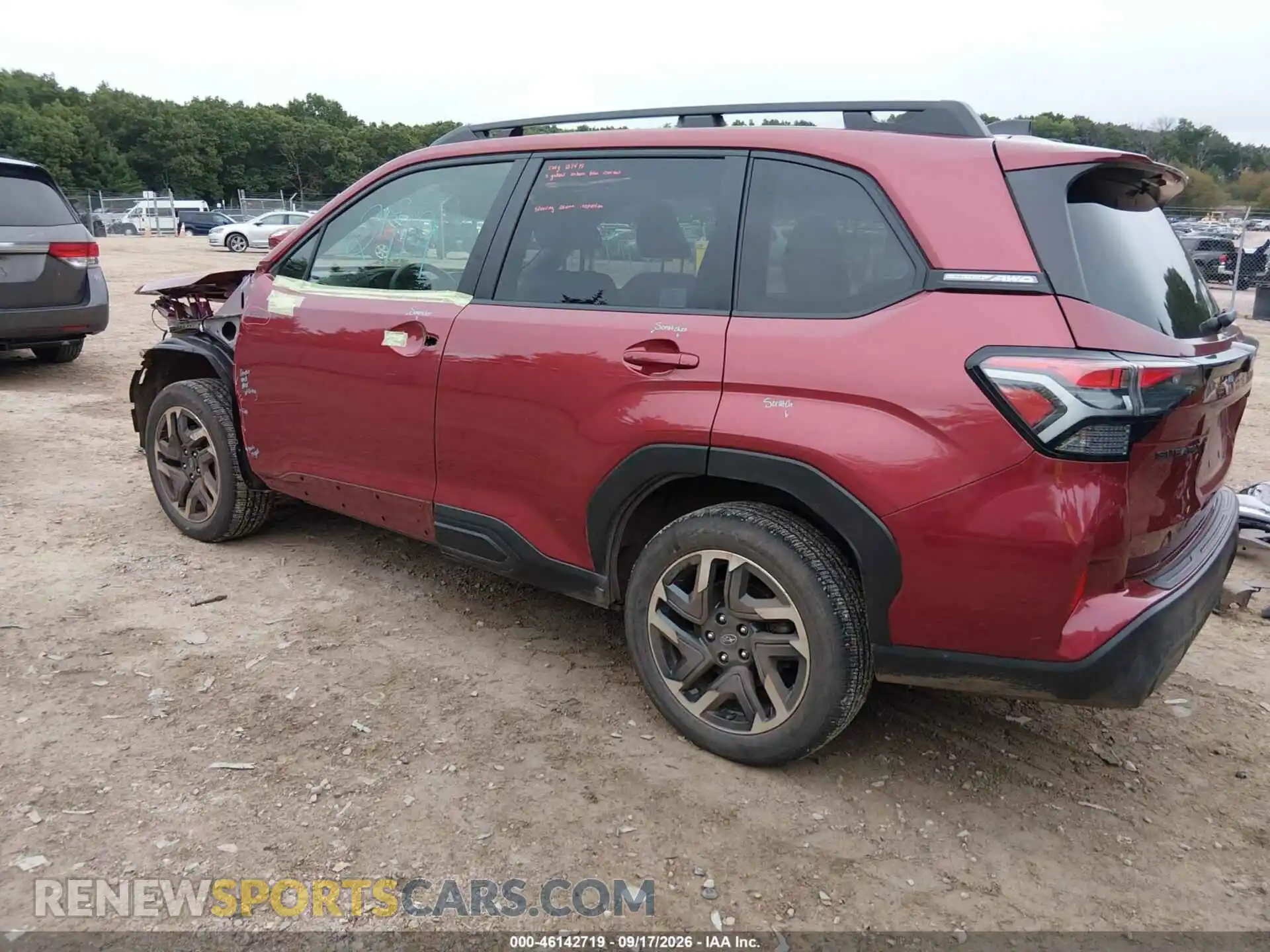 3 Photograph of a damaged car JF2SLSED4SH431034 SUBARU FORESTER 2025