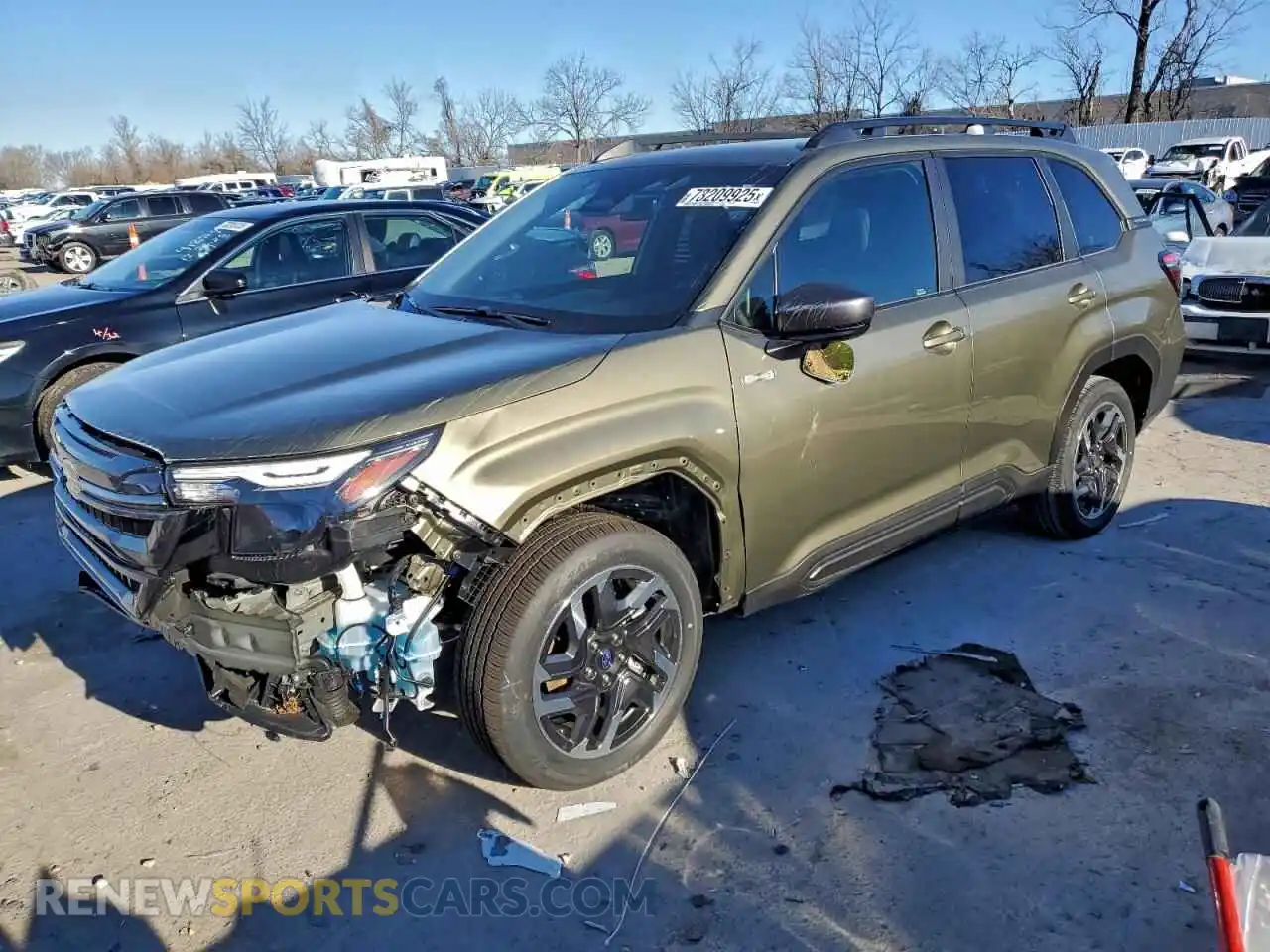 1 Photograph of a damaged car JF2SLSED7SH428645 SUBARU FORESTER 2025