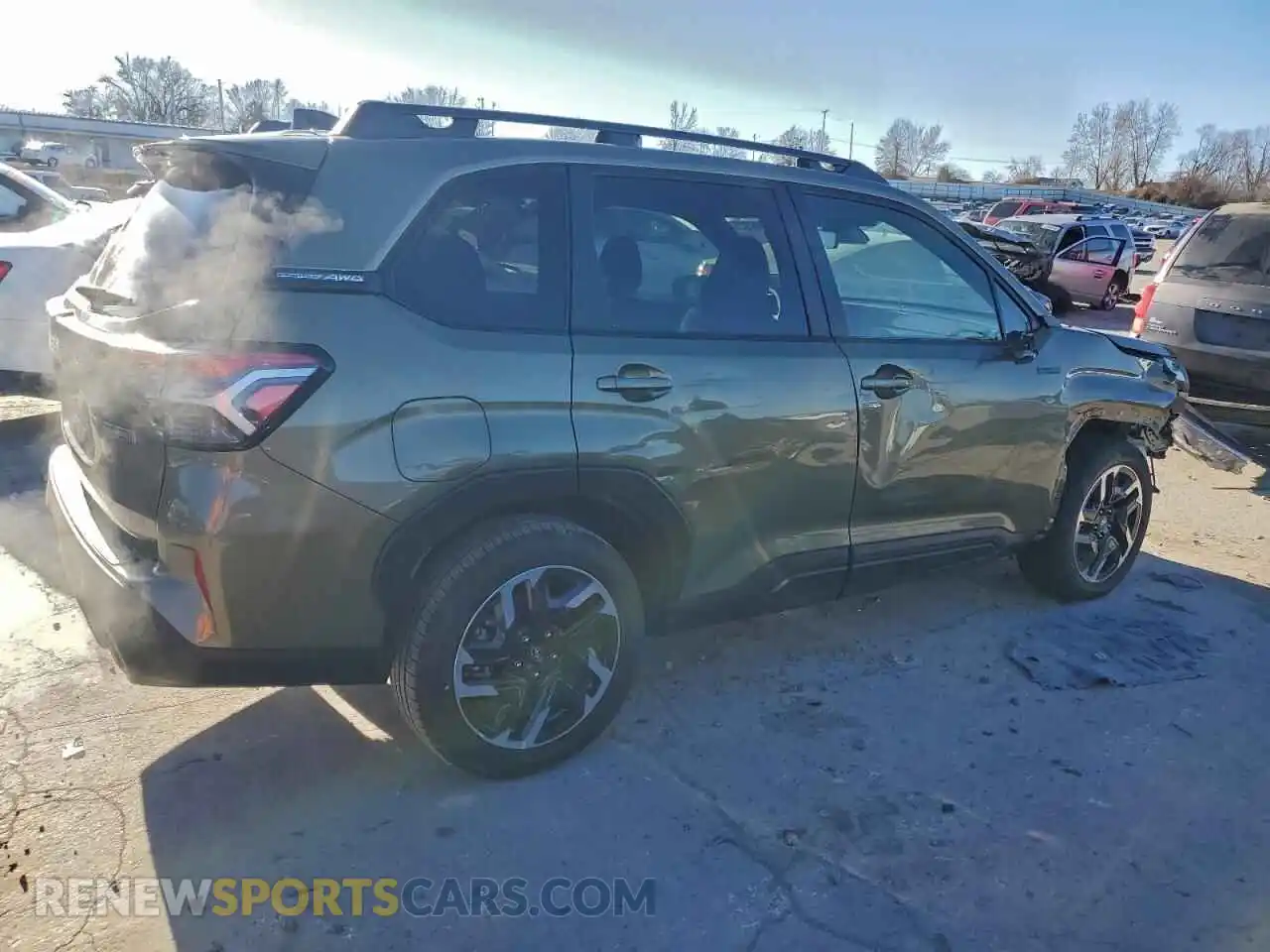 3 Photograph of a damaged car JF2SLSED7SH428645 SUBARU FORESTER 2025