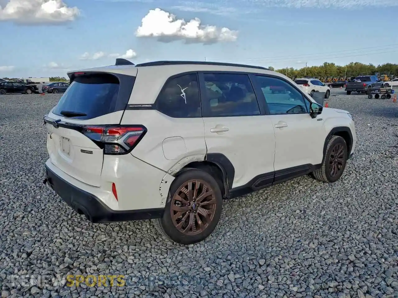 3 Photograph of a damaged car JF2SLSJD1SH408803 SUBARU FORESTER 2025