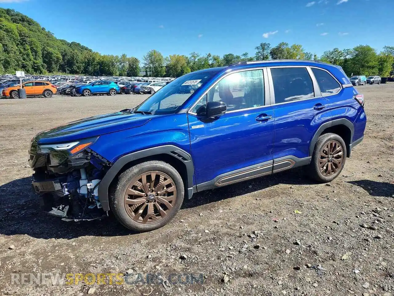 1 Фотография поврежденного автомобиля JF2SLSJD3SH451748 SUBARU FORESTER 2025