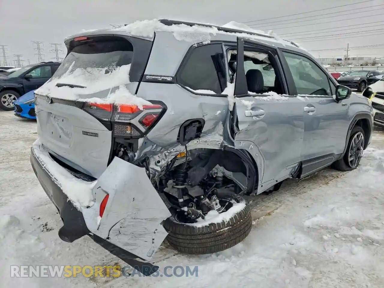 3 Photograph of a damaged car JF2SLSRD5SH423504 SUBARU FORESTER 2025