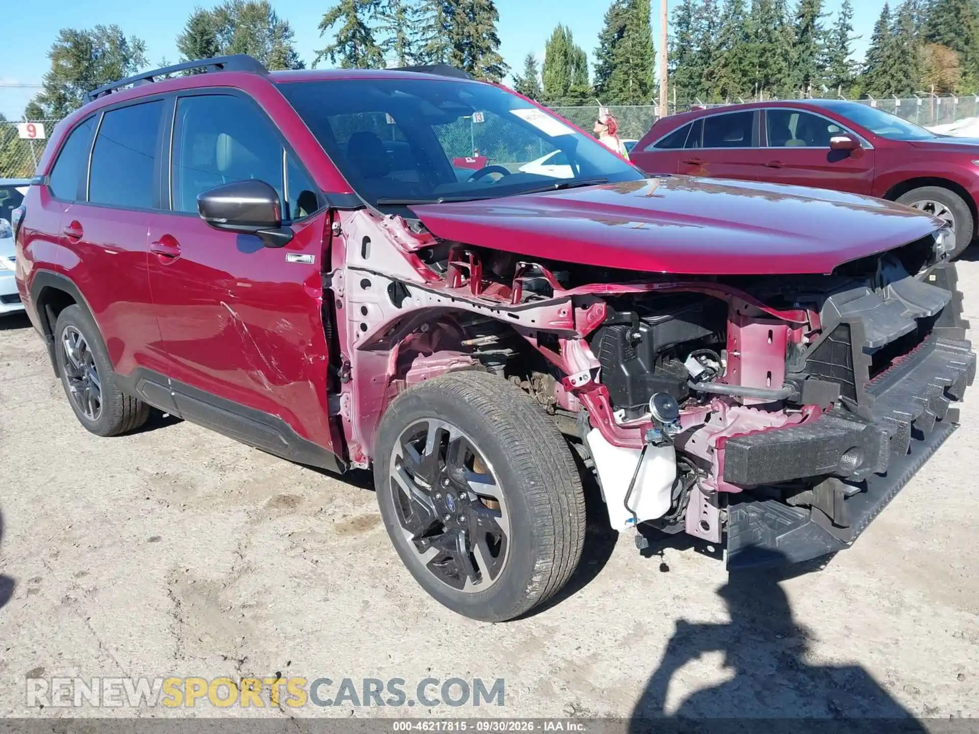 1 Photograph of a damaged car JF2SLSRD6SH424760 SUBARU FORESTER 2025