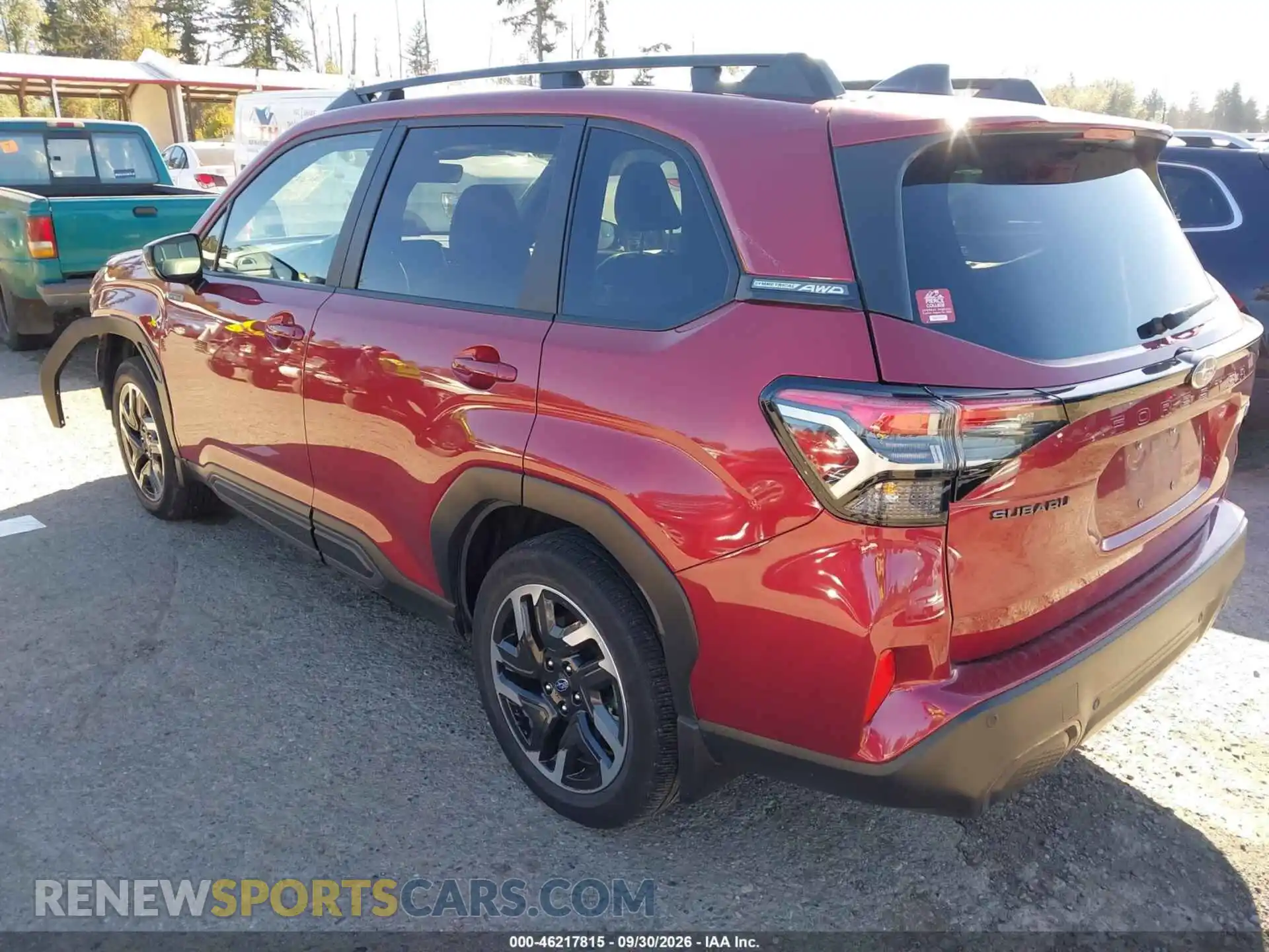 3 Photograph of a damaged car JF2SLSRD6SH424760 SUBARU FORESTER 2025
