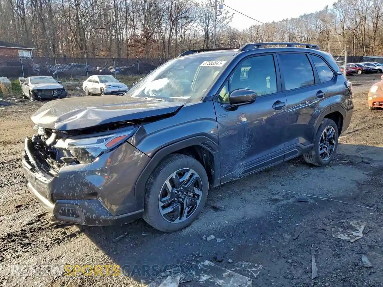 1 Photograph of a damaged car JF2SLSRD8SH412643 SUBARU FORESTER 2025
