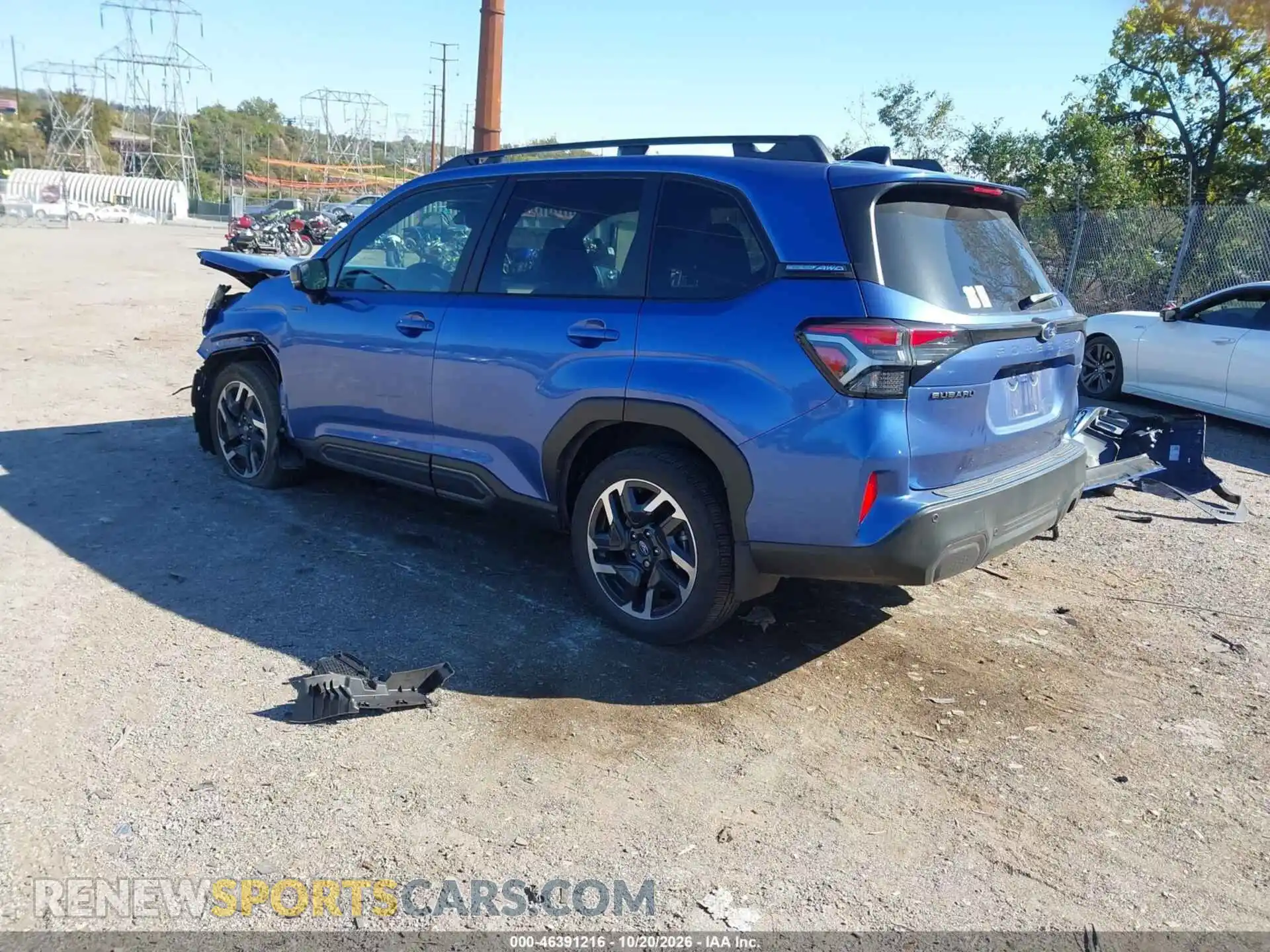 3 Фотография поврежденного автомобиля JF2SLSRD9SH403238 SUBARU FORESTER 2025