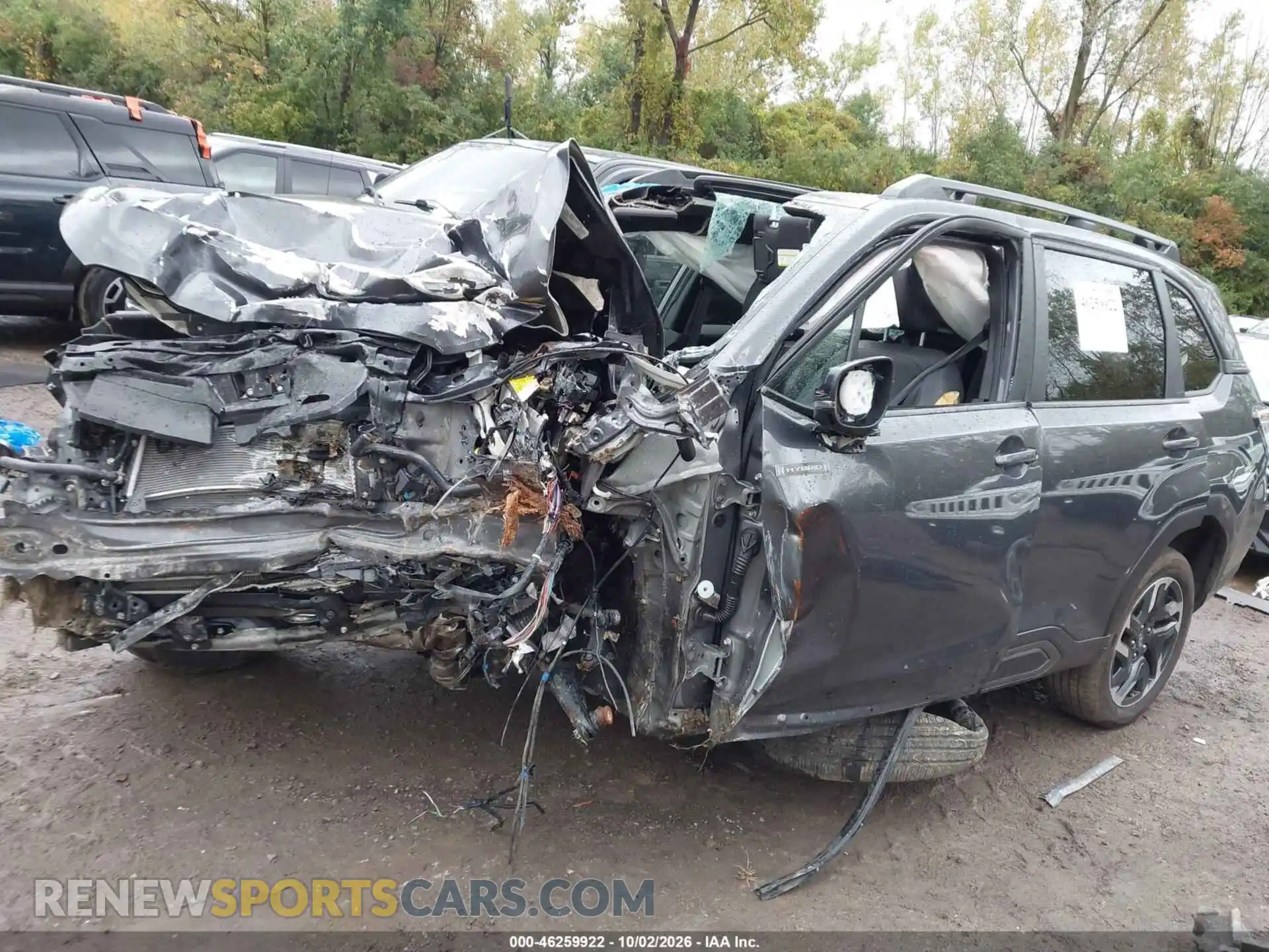 2 Photograph of a damaged car JF2SLSRDXSH444011 SUBARU FORESTER 2025