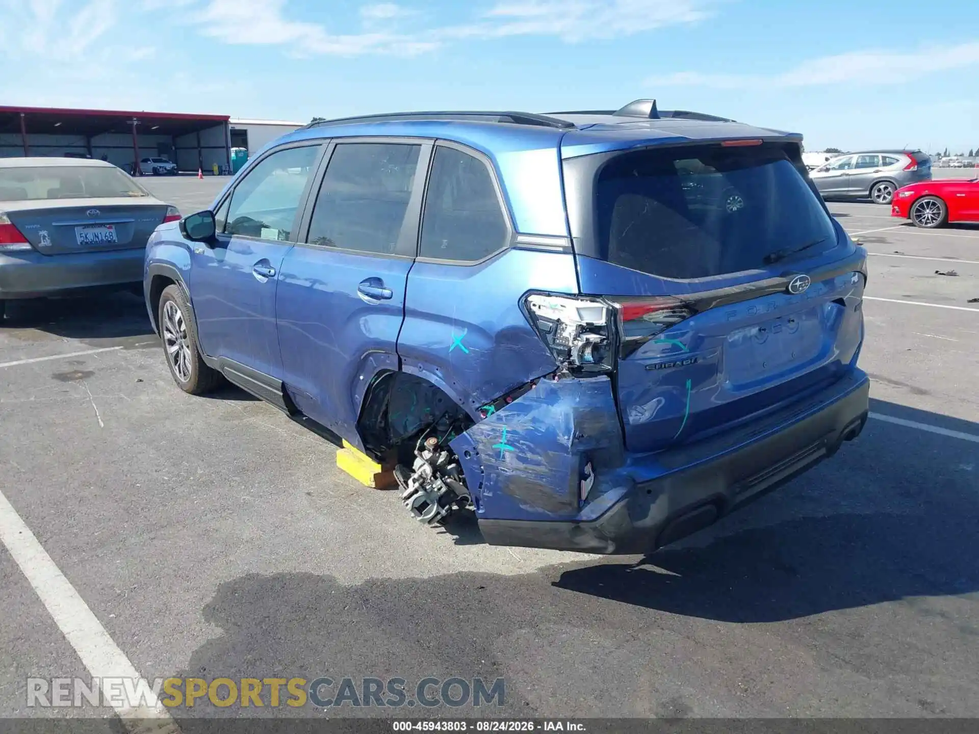 3 Photograph of a damaged car JF2SLSTD1SH433441 SUBARU FORESTER 2025