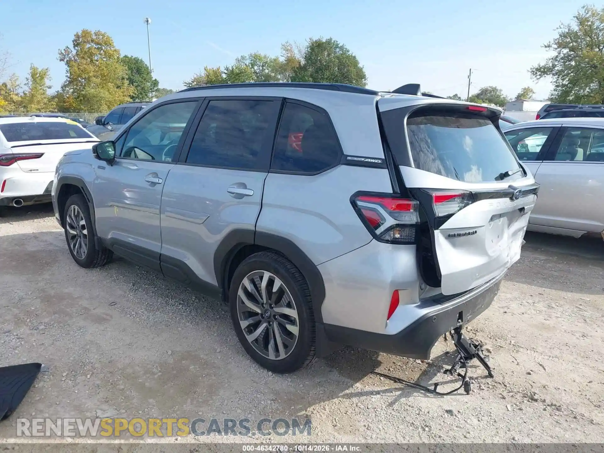 3 fotografías del automóvil dañado JF2SLSTD2SH457702 SUBARU FORESTER 2025