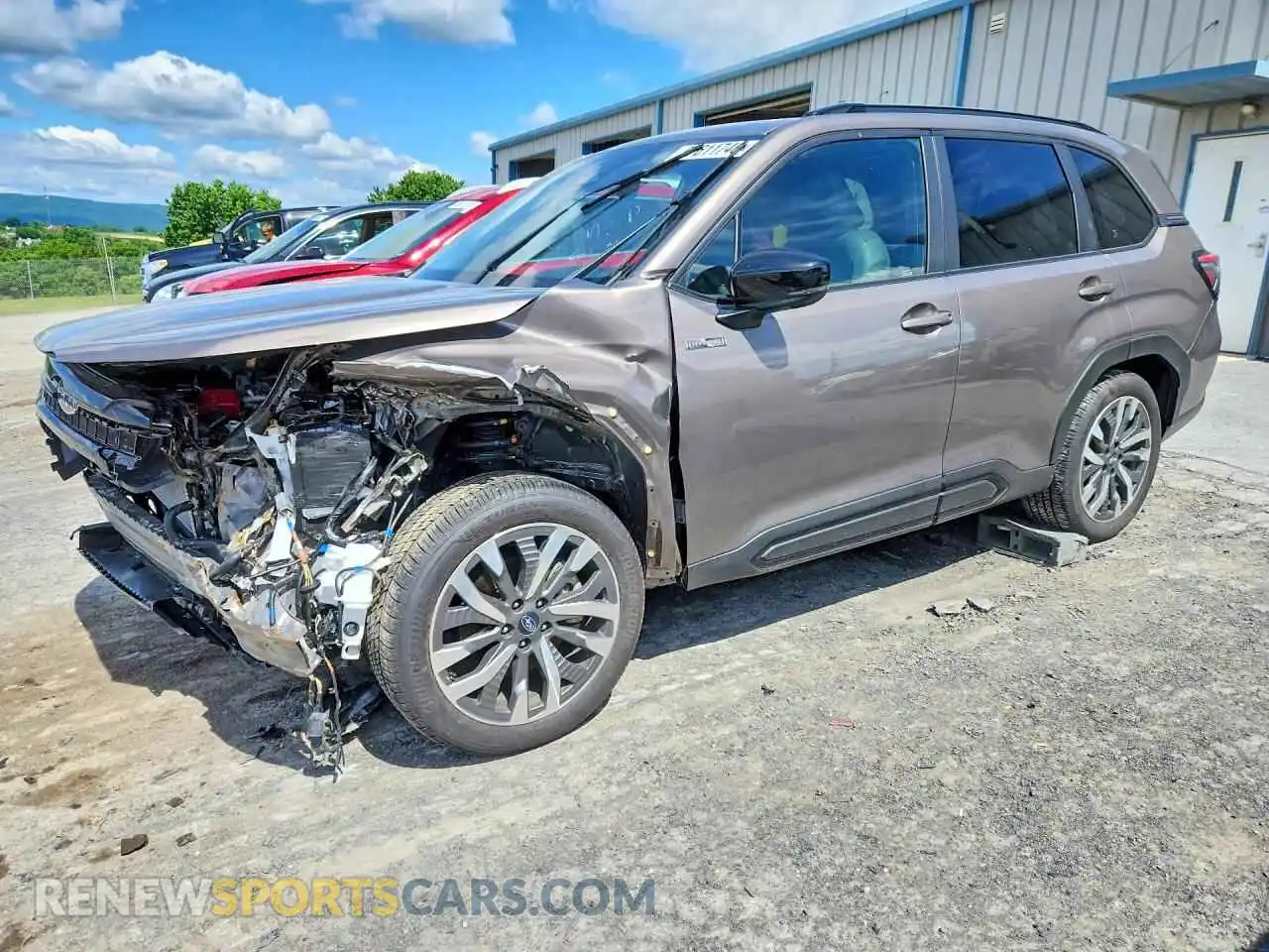 1 fotografías del automóvil dañado JF2SLSTD4SH436639 SUBARU FORESTER 2025