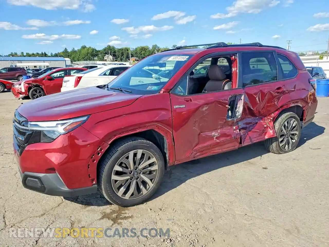 1 Фотография поврежденного автомобиля JF2SLSTD4SH454235 SUBARU FORESTER 2025
