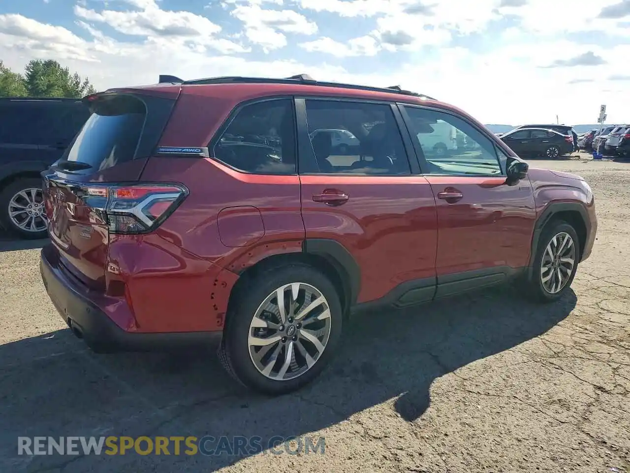 3 Фотография поврежденного автомобиля JF2SLSTD4SH454235 SUBARU FORESTER 2025