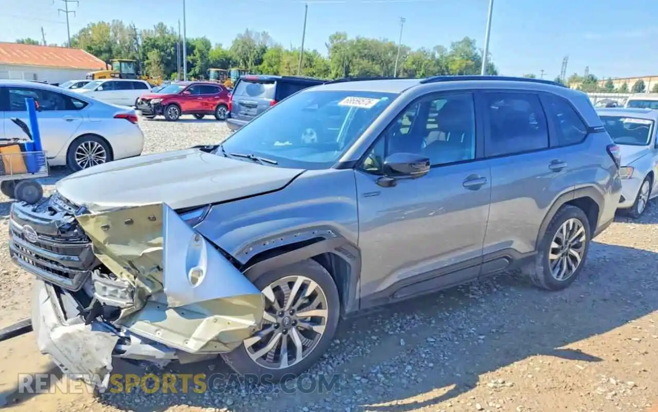 1 Photograph of a damaged car JF2SLSTD4SH454669 SUBARU FORESTER 2025