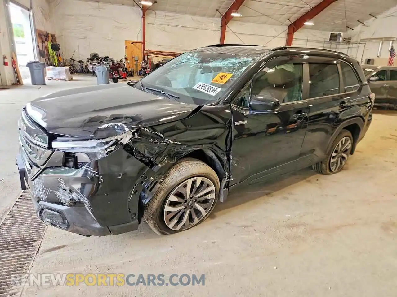 1 Photograph of a damaged car JF2SLSTD5SH449030 SUBARU FORESTER 2025