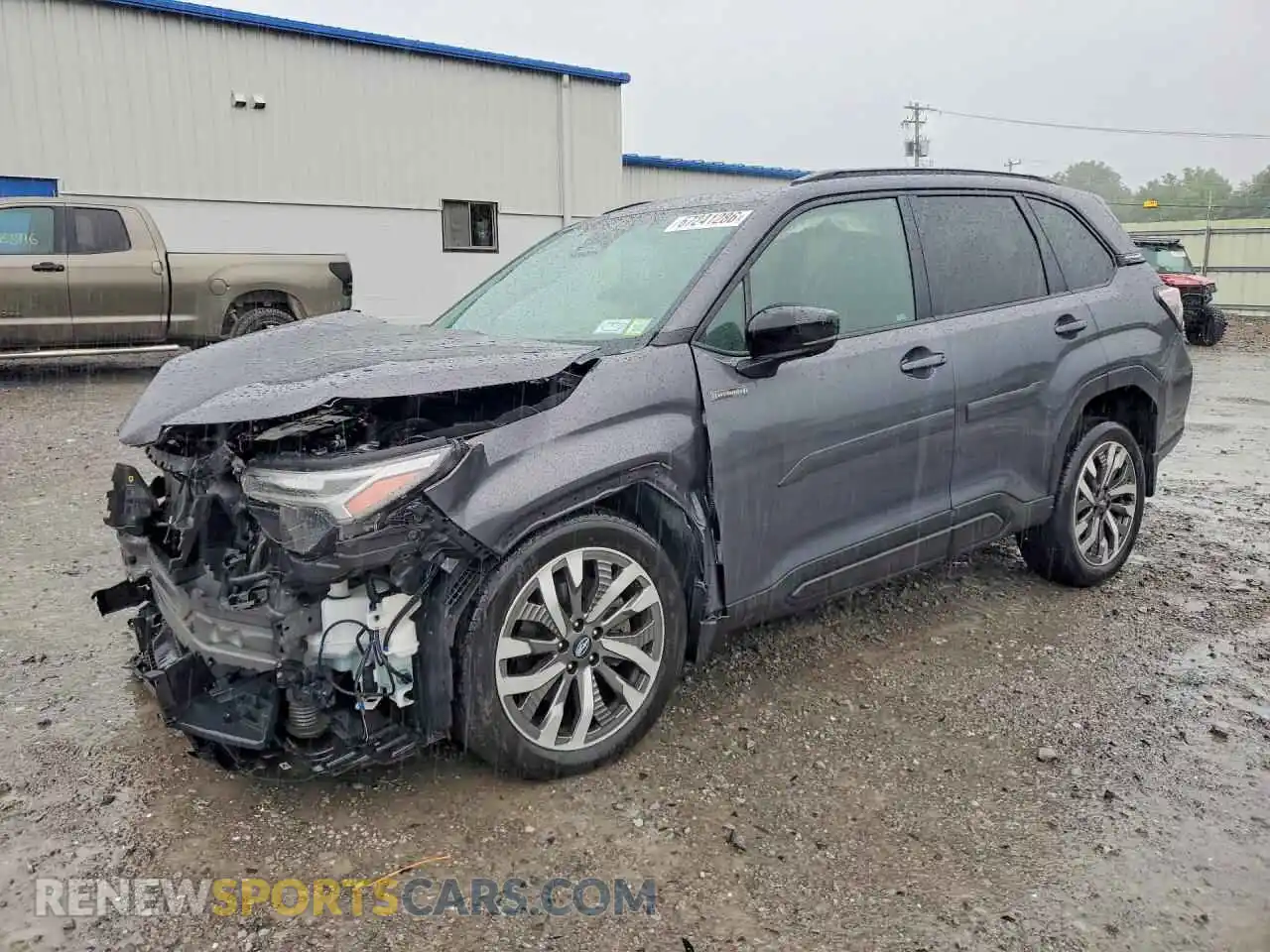 1 Photograph of a damaged car JF2SLSTD6SH412598 SUBARU FORESTER 2025
