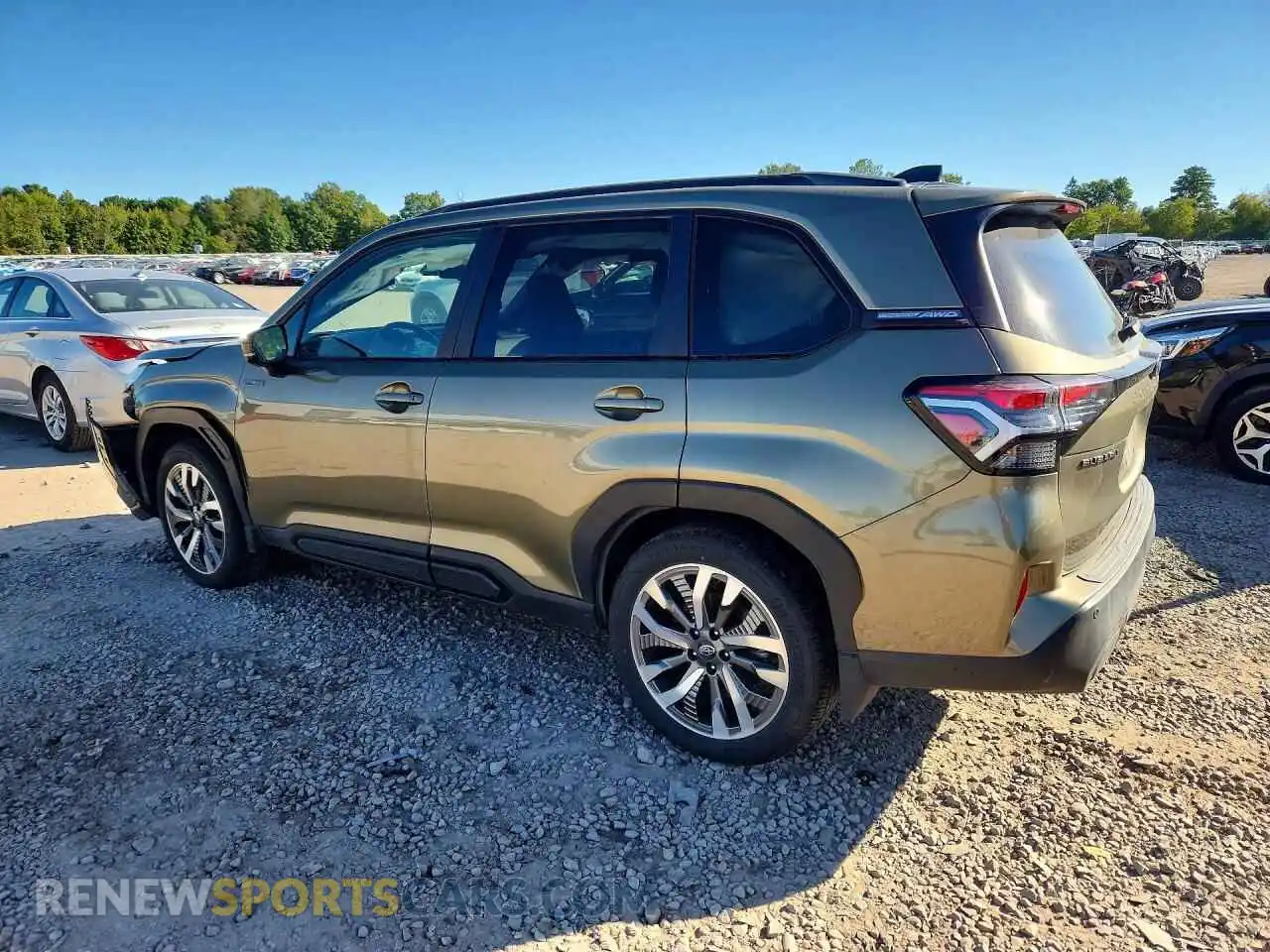 2 Фотография поврежденного автомобиля JF2SLSTD6SH452132 SUBARU FORESTER 2025