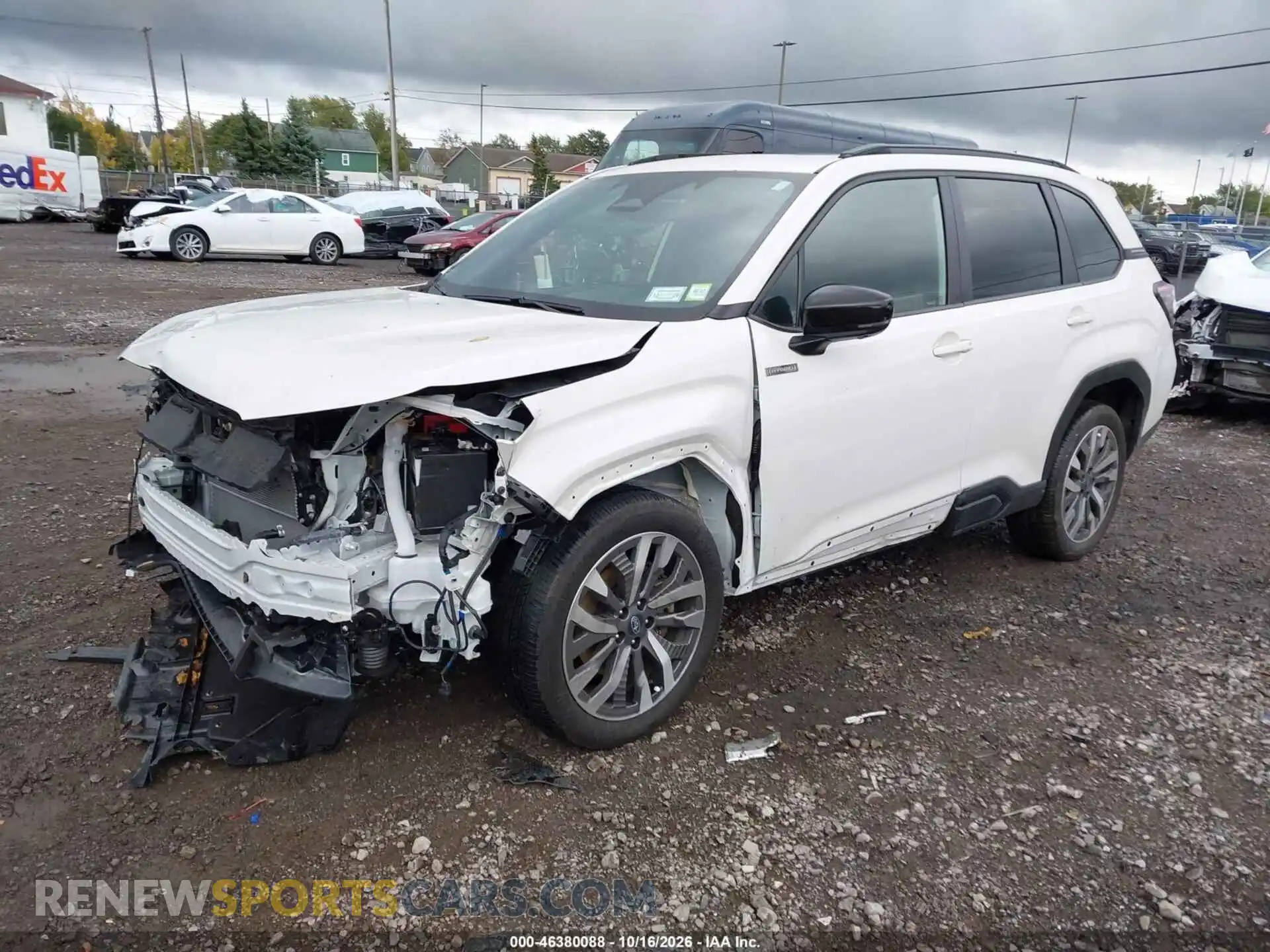 2 Photograph of a damaged car JF2SLSTD7SH454200 SUBARU FORESTER 2025