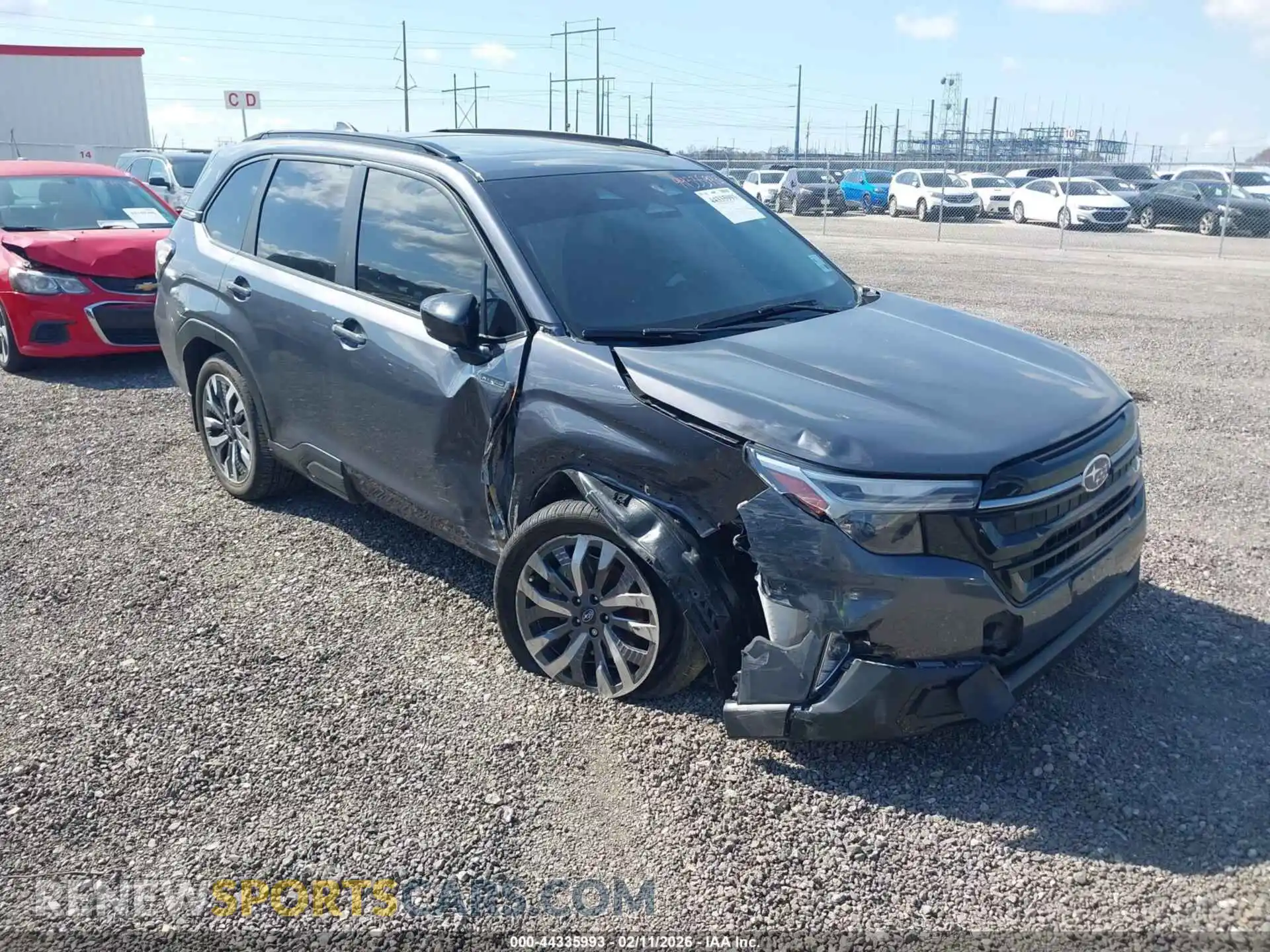 1 Photograph of a damaged car JF2SLSTD9SH409579 SUBARU FORESTER 2025