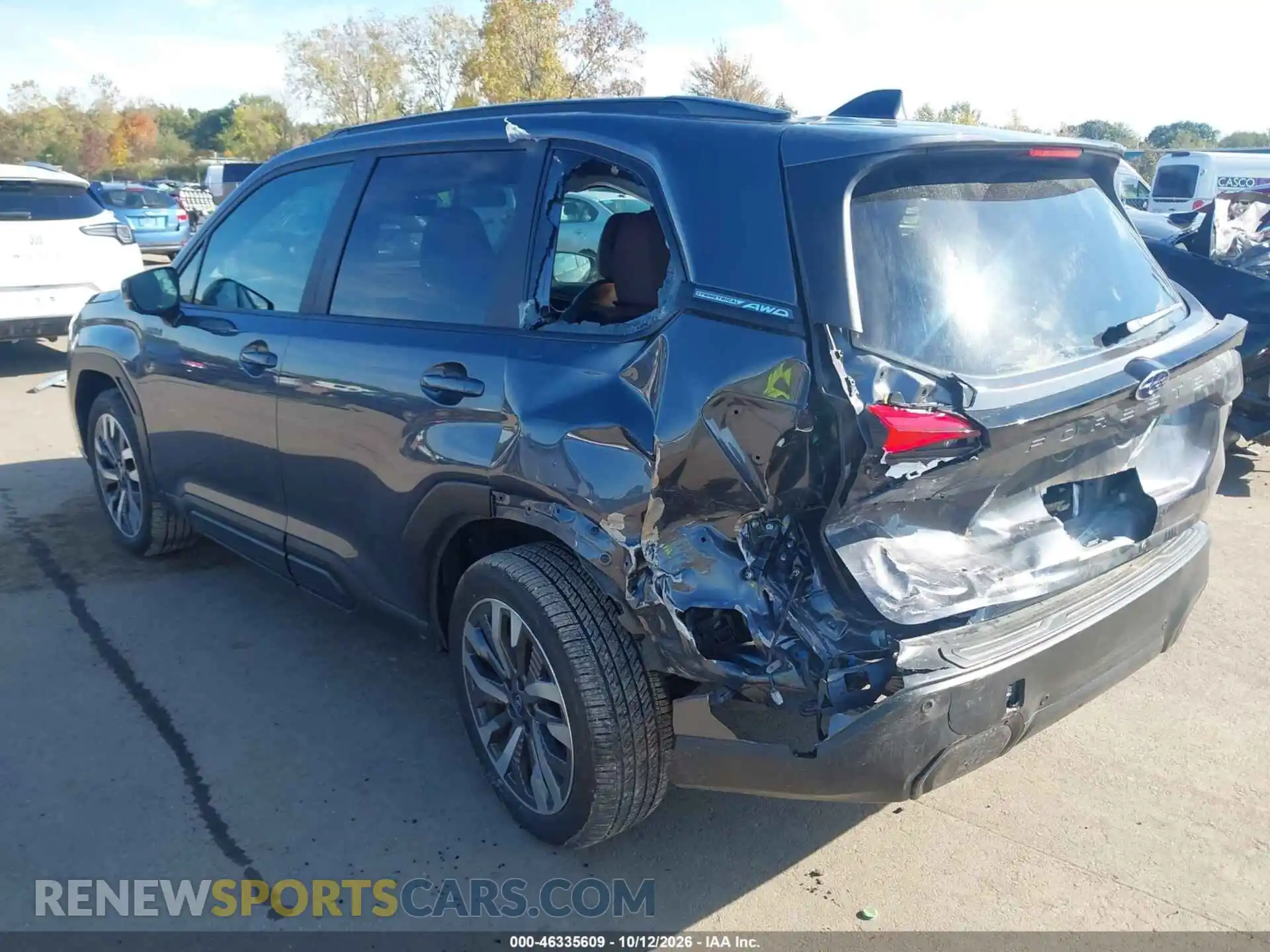 3 Photograph of a damaged car JF2SLSTDXSH448679 SUBARU FORESTER 2025