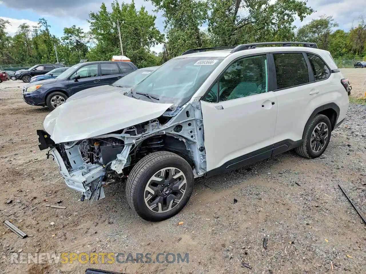 1 Photograph of a damaged car 4S4SLDB61T3022161 SUBARU FORESTER 2026