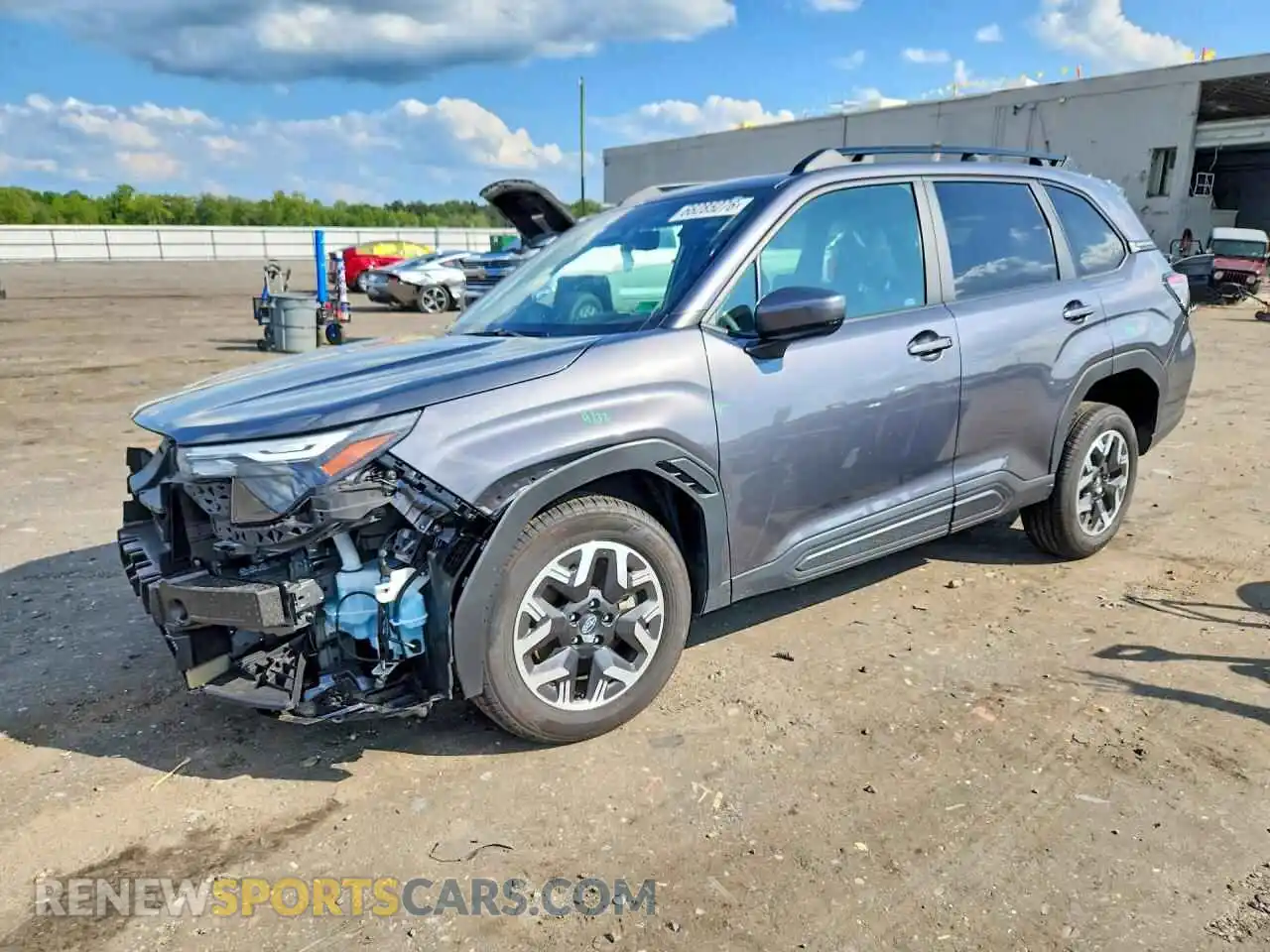1 Photograph of a damaged car 4S4SLDB63T3021450 SUBARU FORESTER 2026