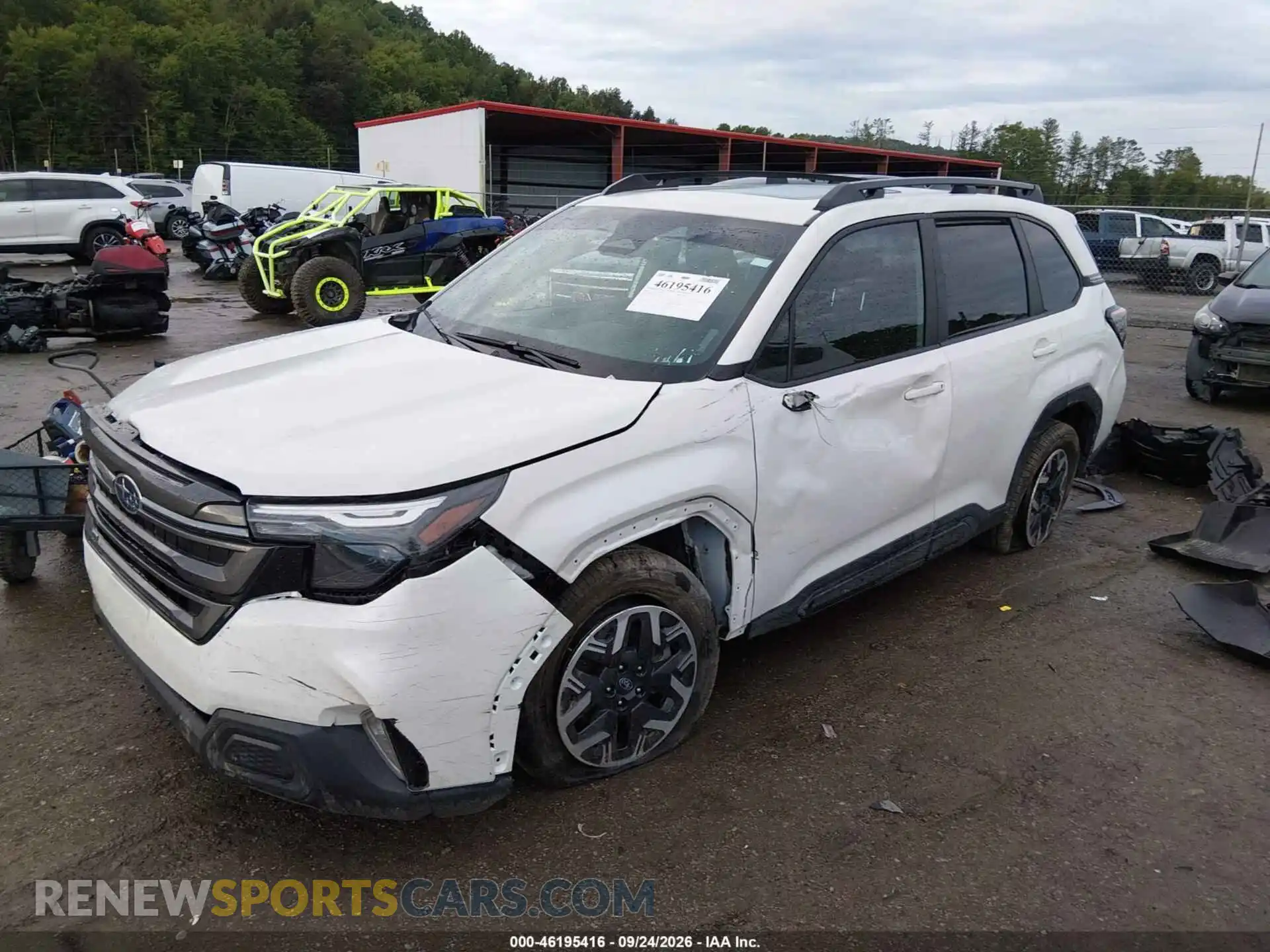 2 fotografías del automóvil dañado 4S4SLDD68T3059480 SUBARU FORESTER 2026