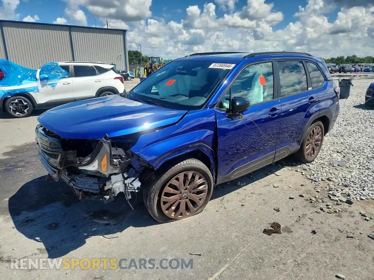 1 Photograph of a damaged car 4S4SLDF61T3010828 SUBARU FORESTER 2026