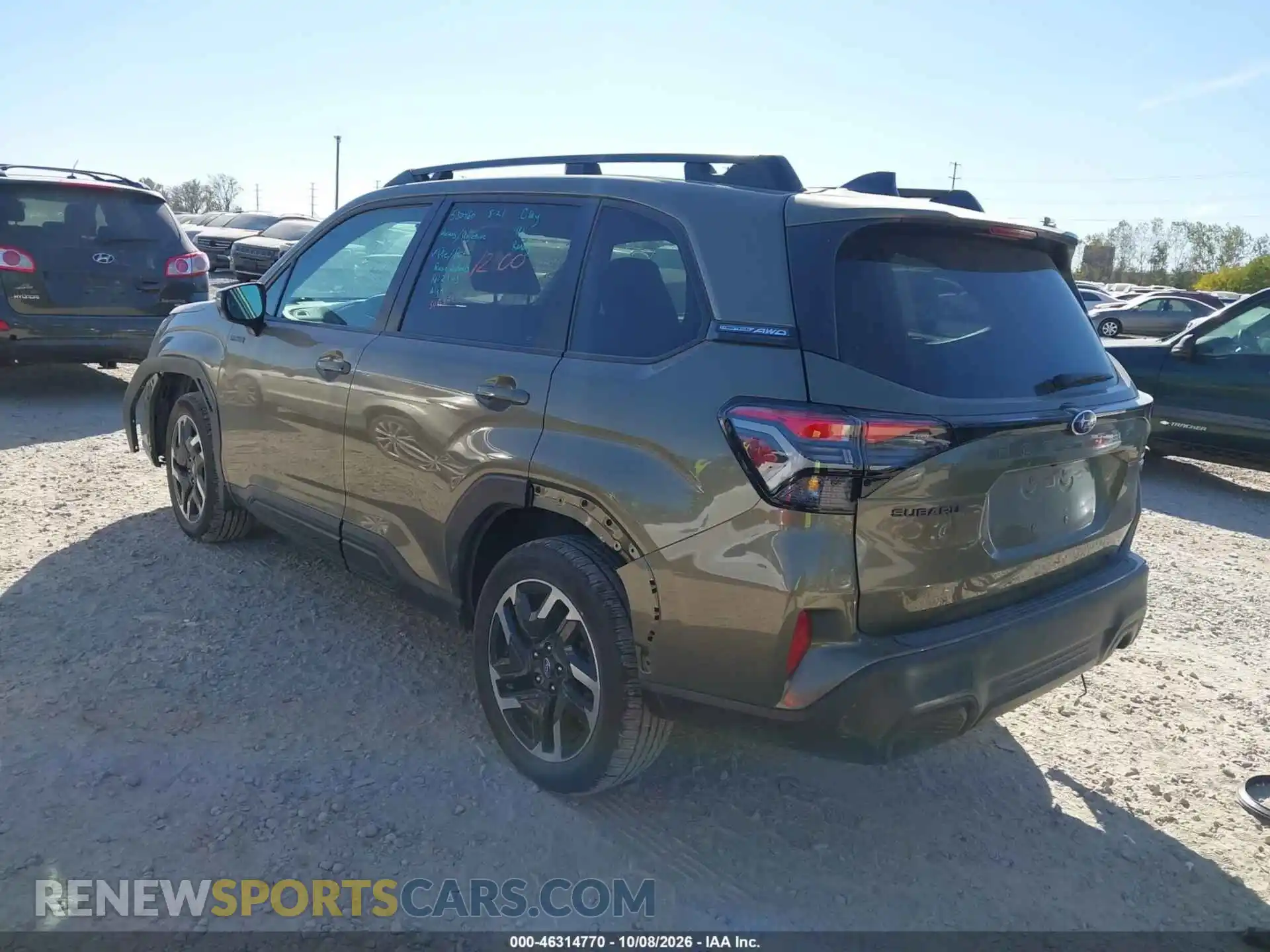 3 fotografías del automóvil dañado 4S4SLSE7XT3107413 SUBARU FORESTER 2026