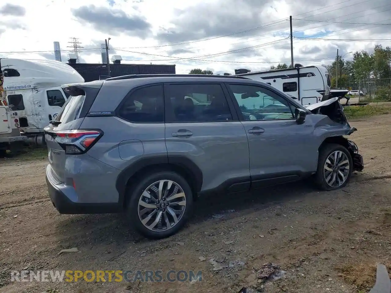 3 fotografías del automóvil dañado JF2SLSTD0TH468487 SUBARU FORESTER 2026