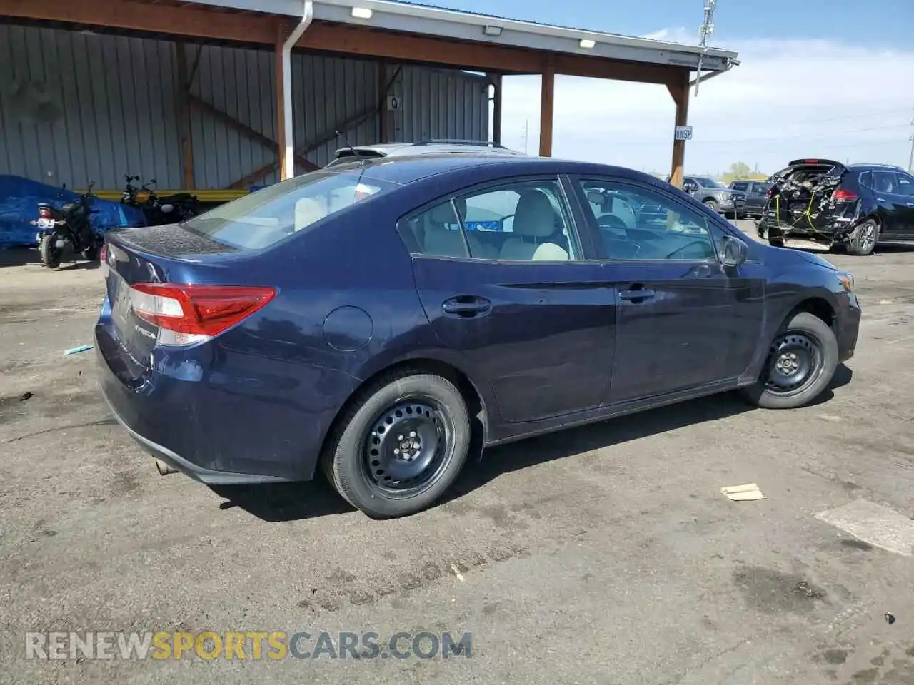 3 Photograph of a damaged car 4S3GKAB68K3622816 SUBARU IMPREZA 2019