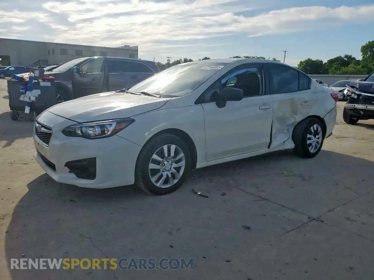 1 fotografías del automóvil dañado 4S3GKAB69K3605572 SUBARU IMPREZA 2019