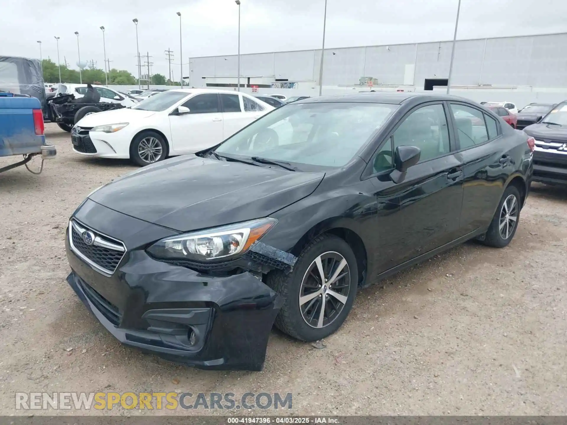 2 Photograph of a damaged car 4S3GKAD6XK3622894 SUBARU IMPREZA 2019