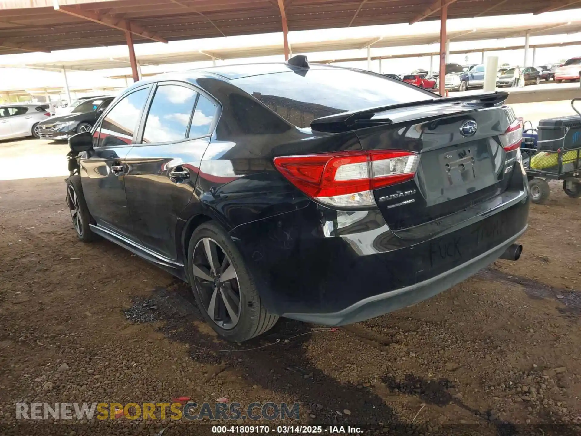 3 Photograph of a damaged car 4S3GKAJ61K3607155 SUBARU IMPREZA 2019