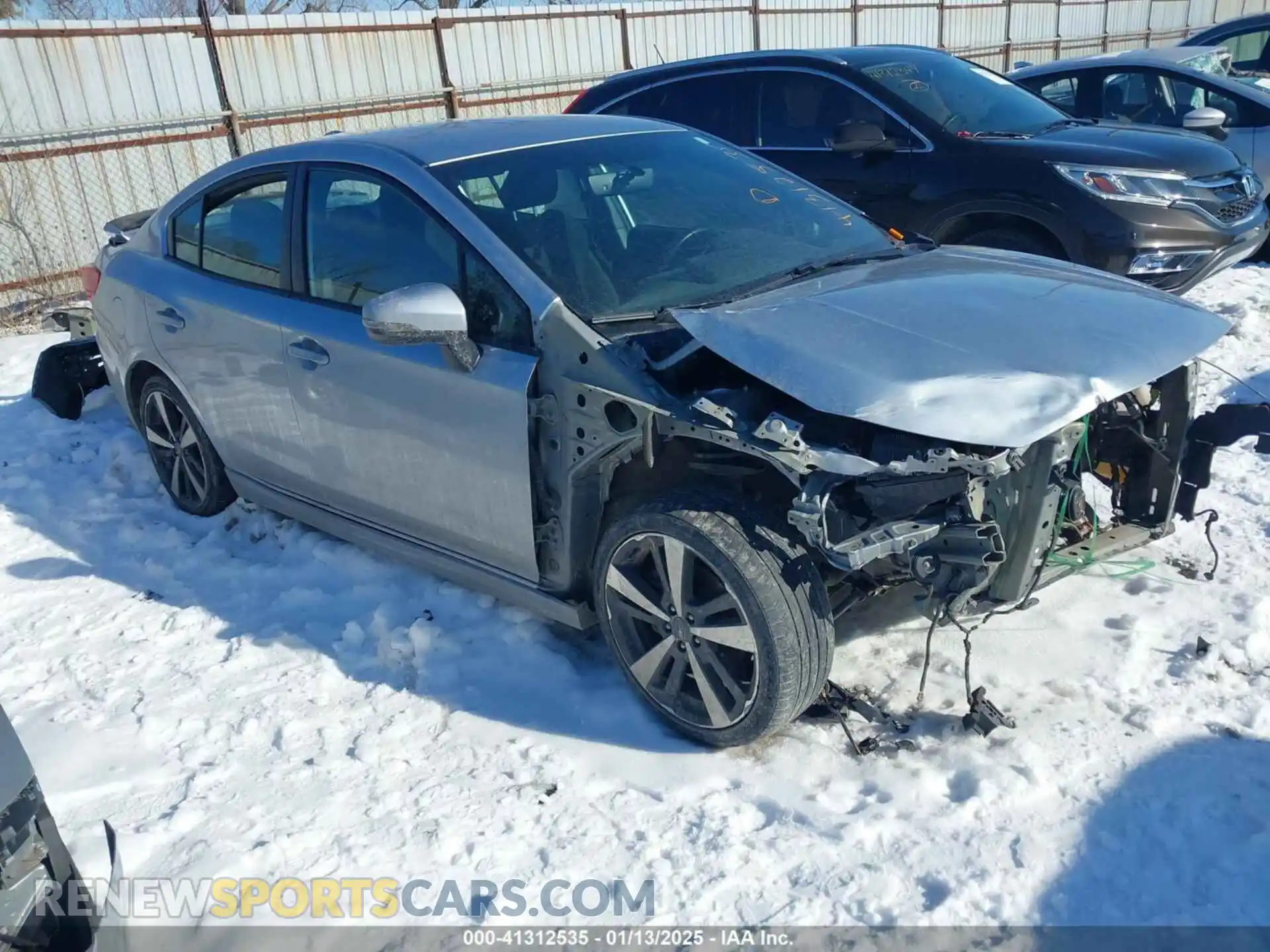 1 Photograph of a damaged car 4S3GKAJ65K3606431 SUBARU IMPREZA 2019